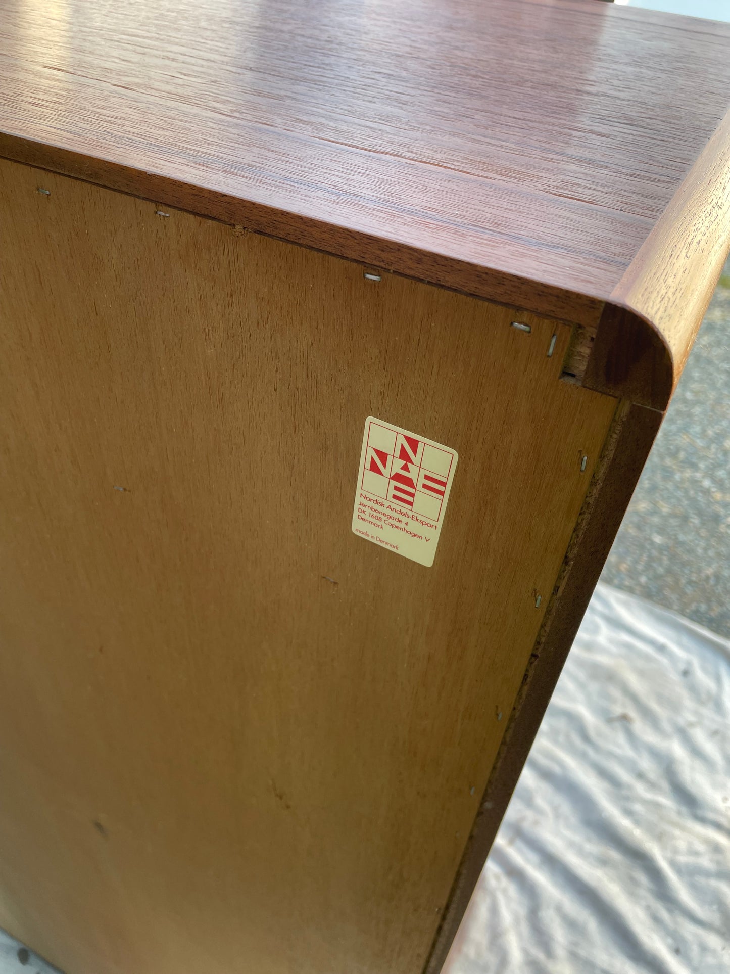 Mid 20th Century Mid-Century Danish Modern Tall 9-Drawer Teak Dresser