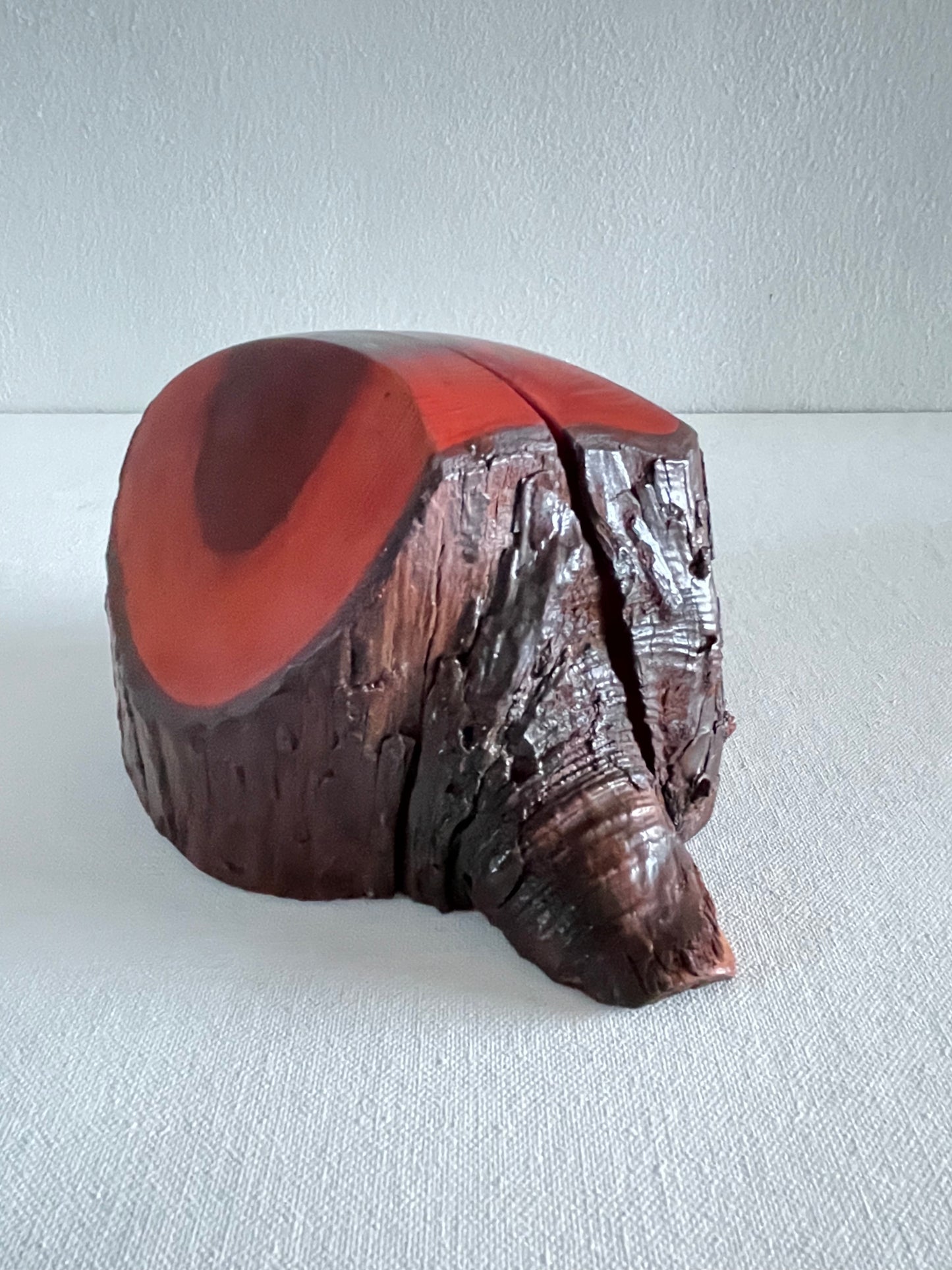 Mid-Century Modern California Sequoia Tree Bookends- Set of 2