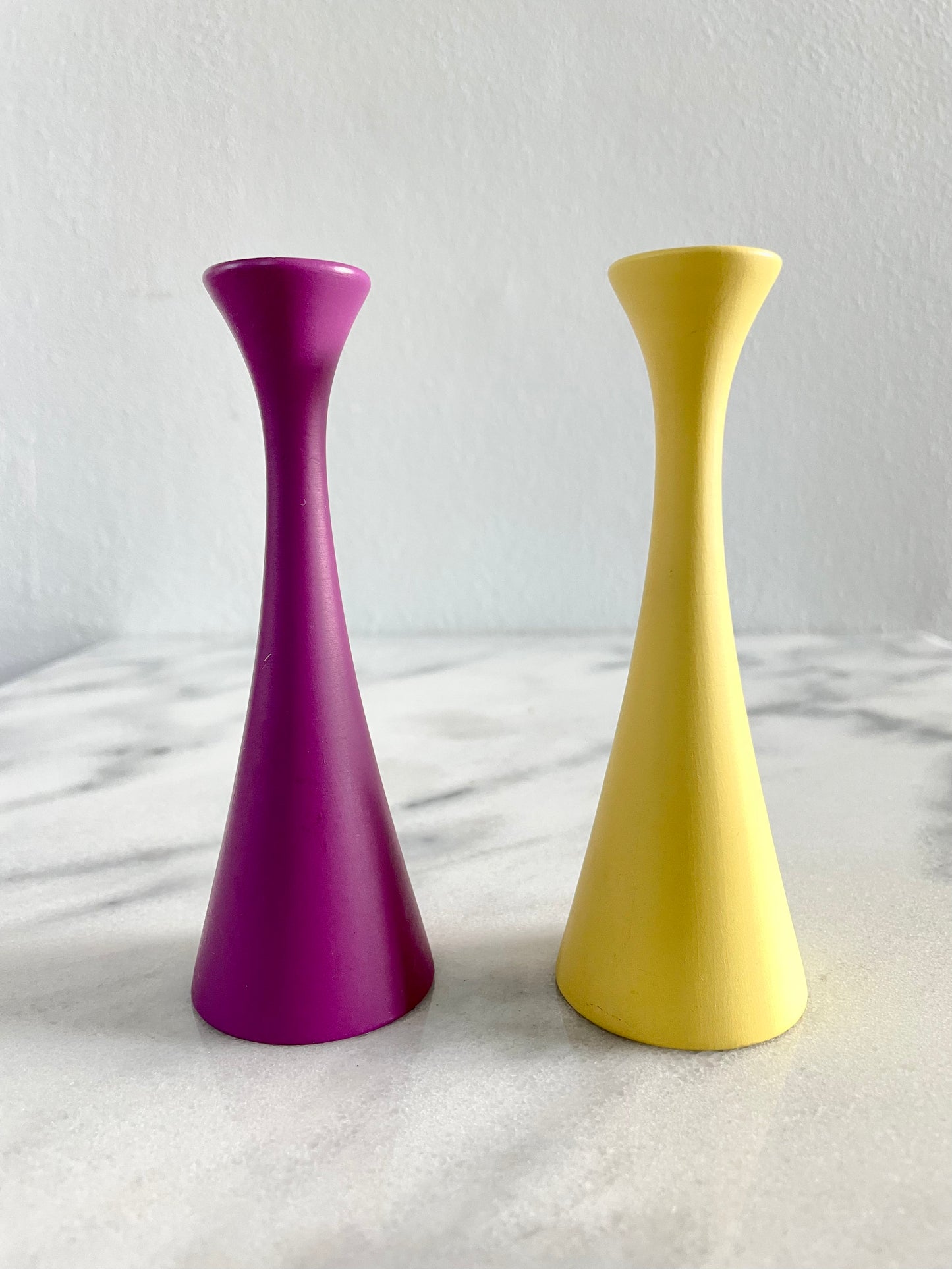 Mid-Century Sweden Candle Holders - a Pair
