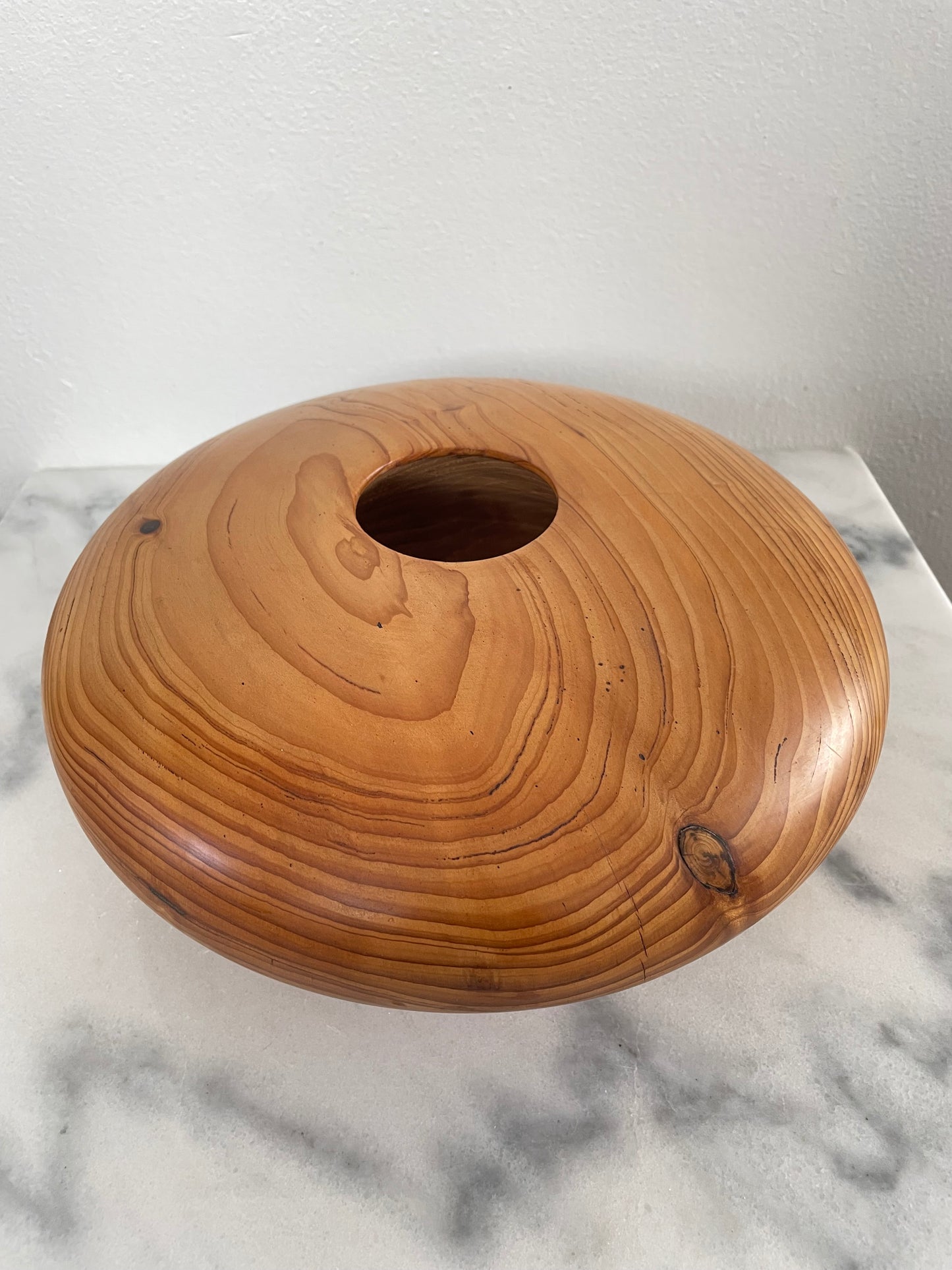 Late 20th Century Moulthrop Style Hand Turned Wood Vessel