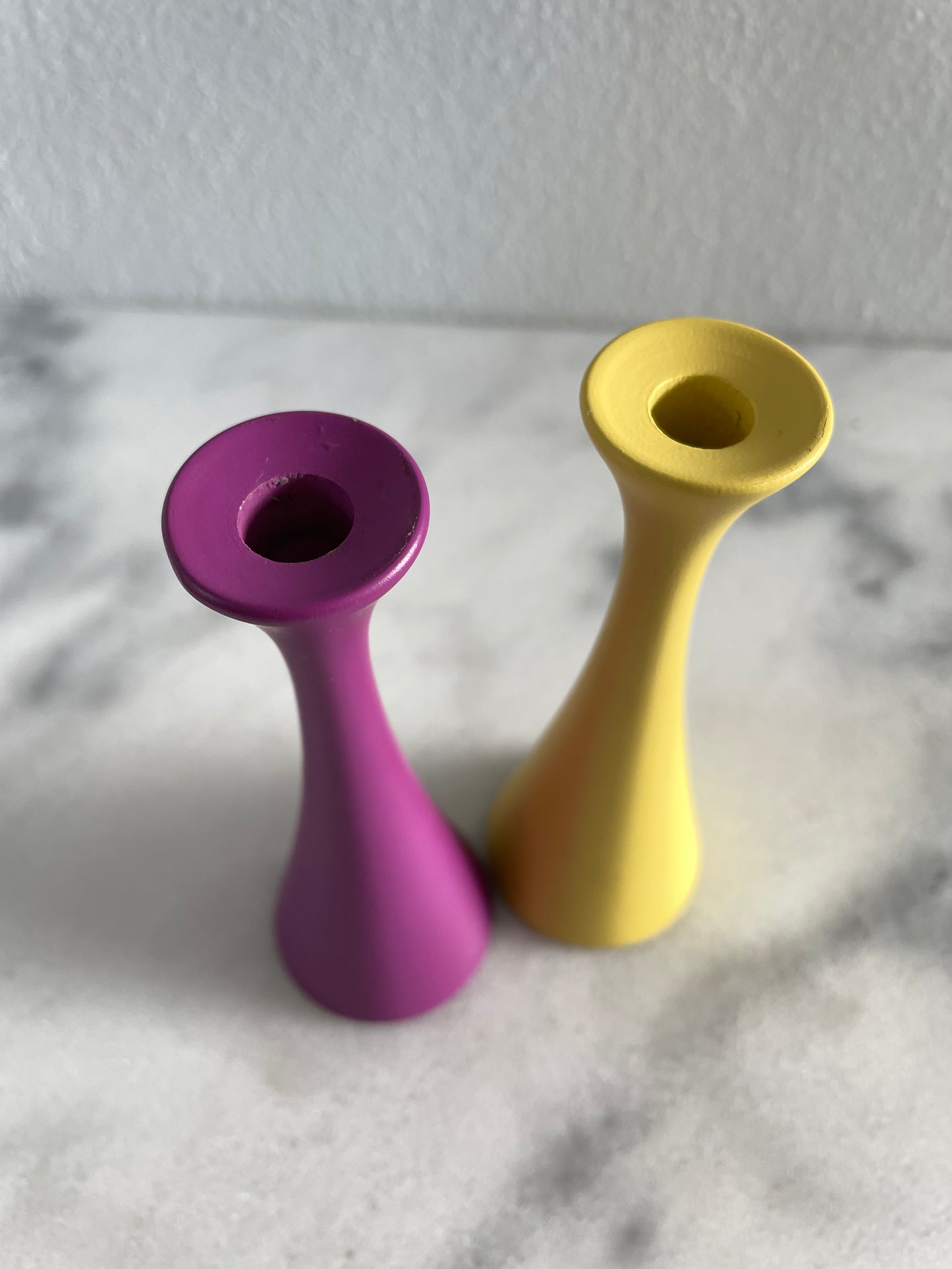 Mid-Century Sweden Candle Holders - a Pair