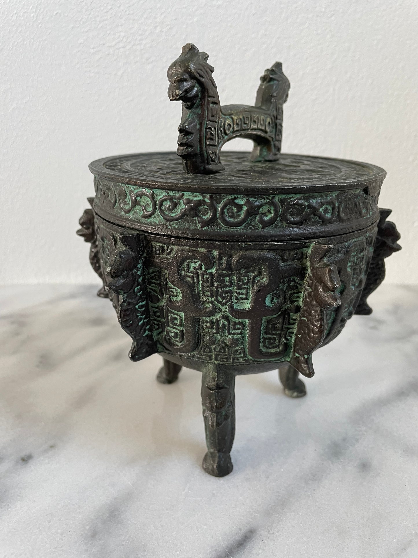 1970s James Mont-Style Small Ice Bucket or Container