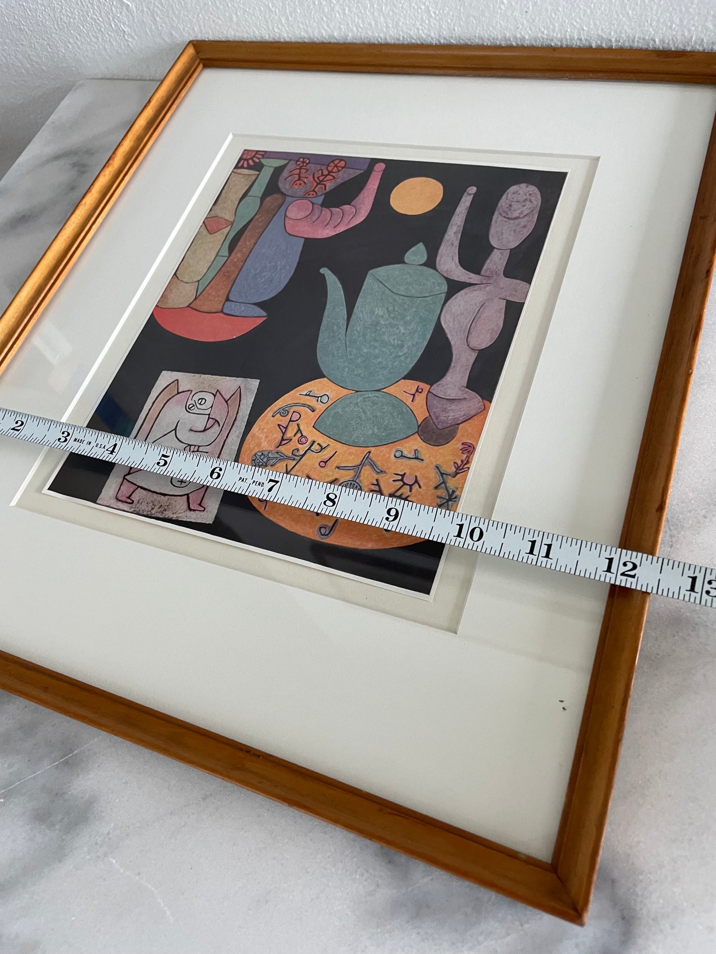 "Still Life" by Paul Klee Framed Print