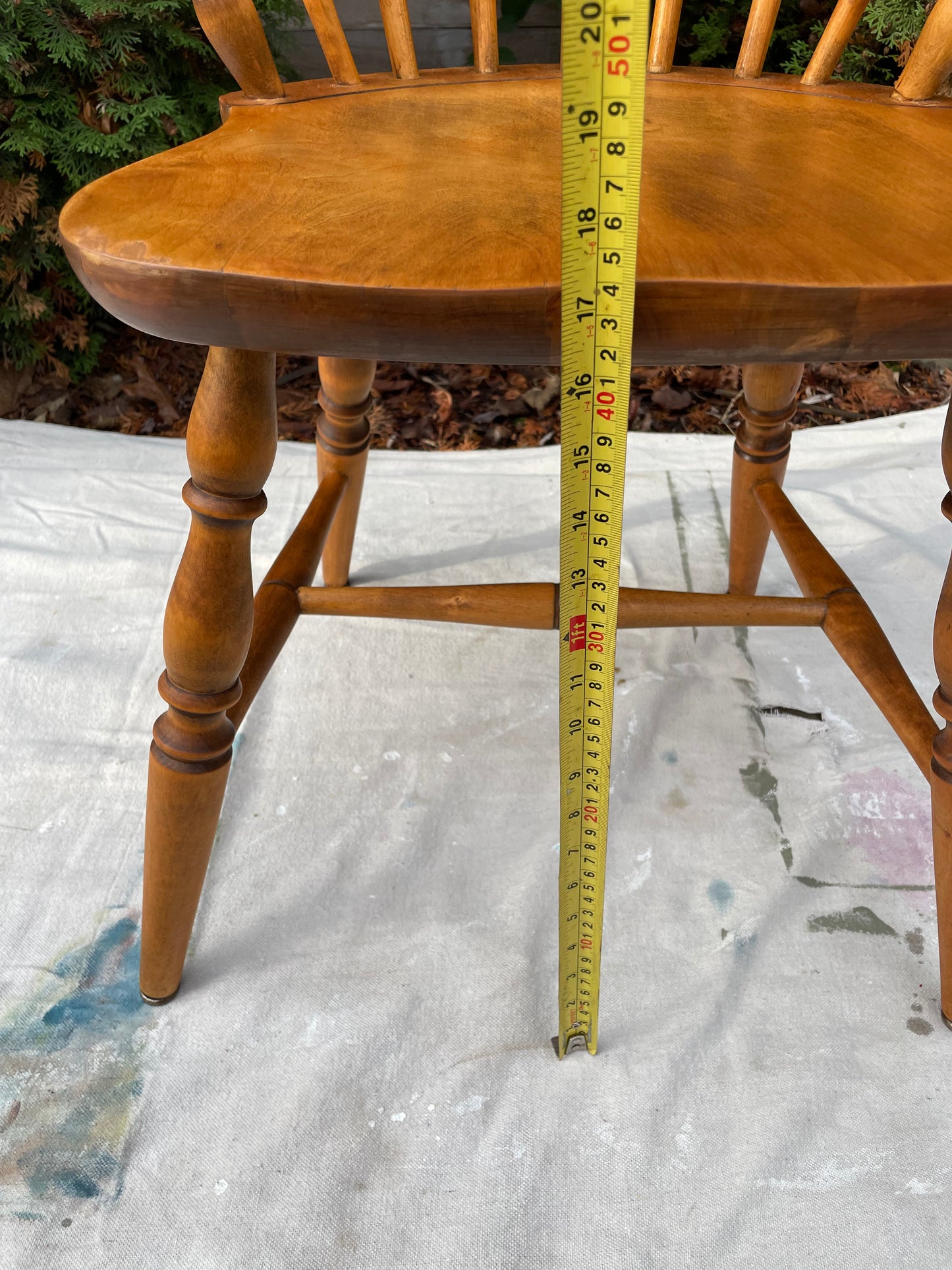 1960s Mid-Century Modern Nesto Style "Made in Sweden" Spindle Back Armchair
