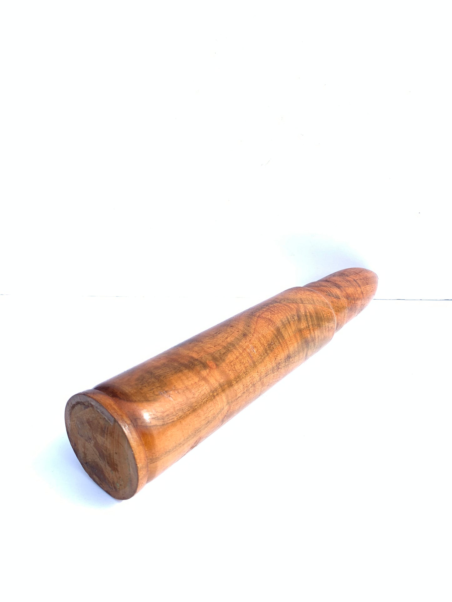 Handmade Wood Artillery Shell Sculpture