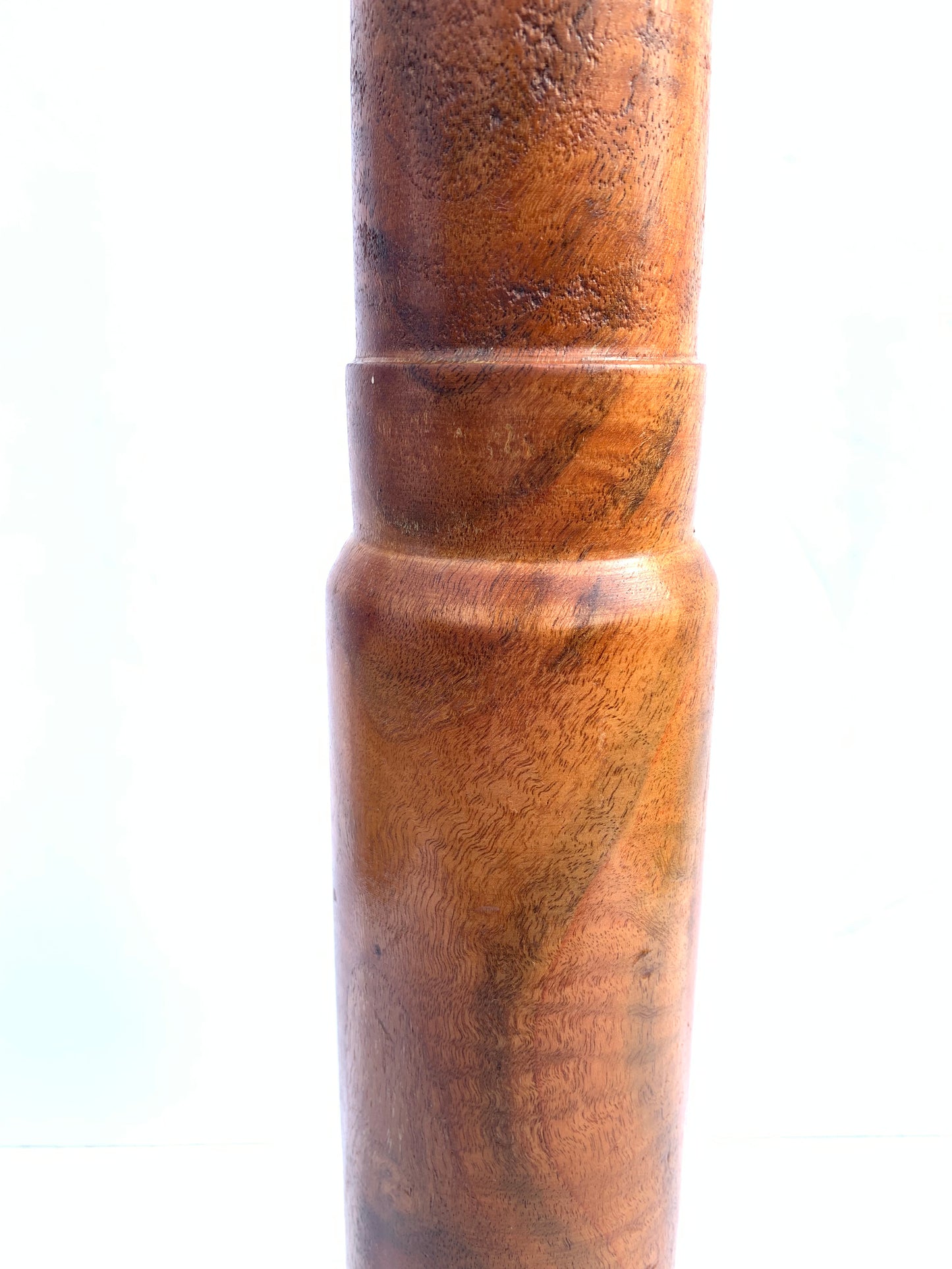 Handmade Wood Artillery Shell Sculpture