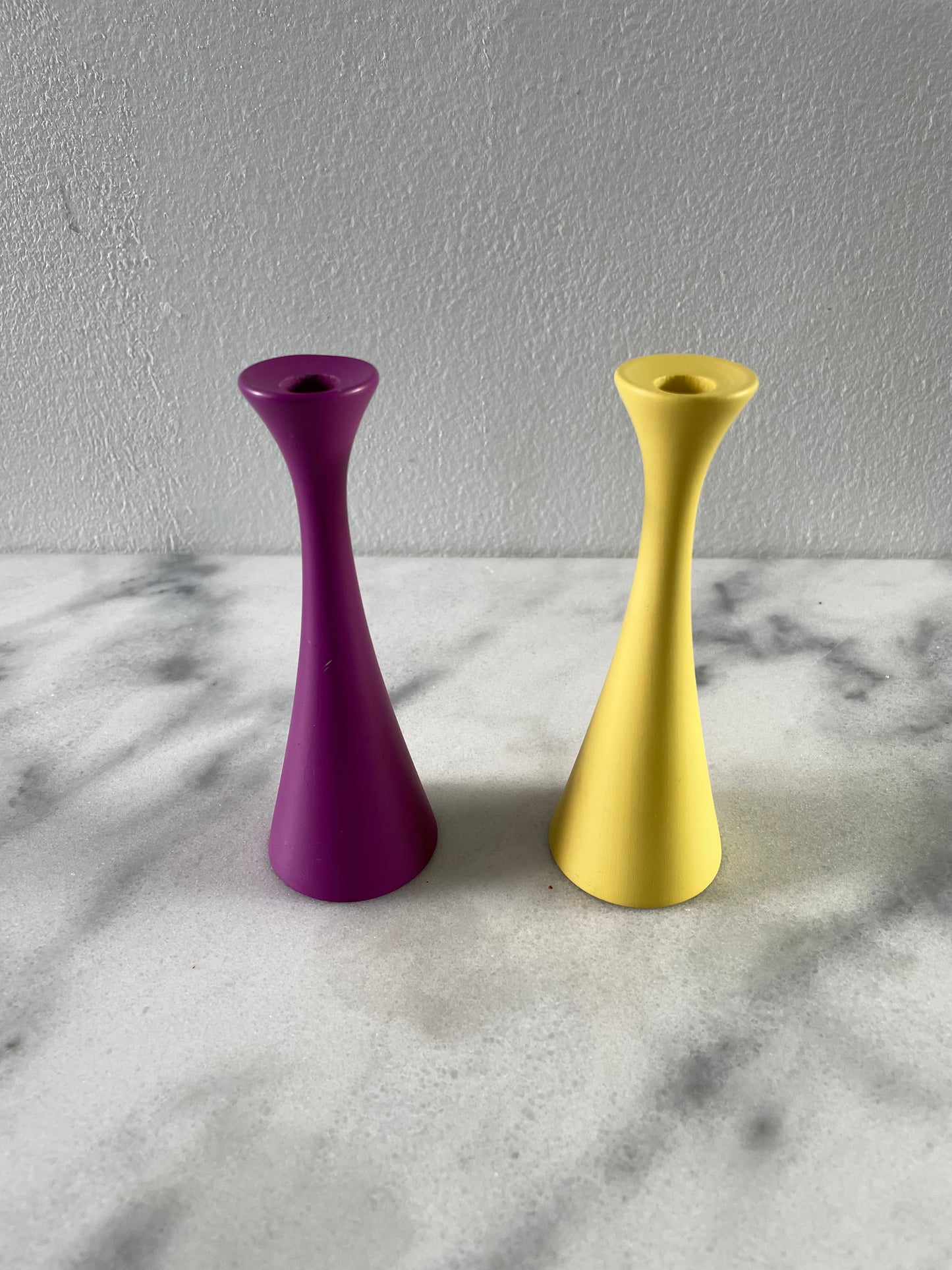Mid-Century Sweden Candle Holders - a Pair