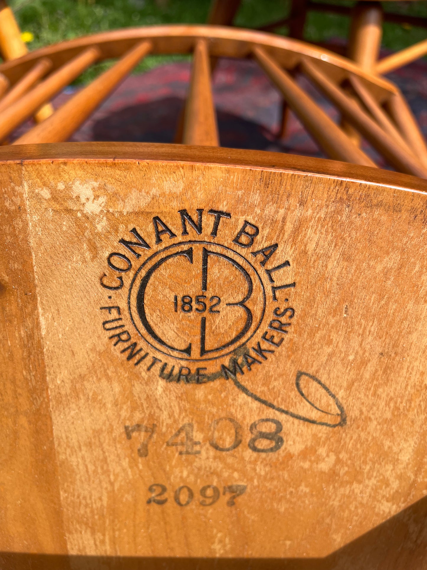 Mid 20th Century Leslie Diamond for Conant Ball Windsor Dining Chairs - Set of 4