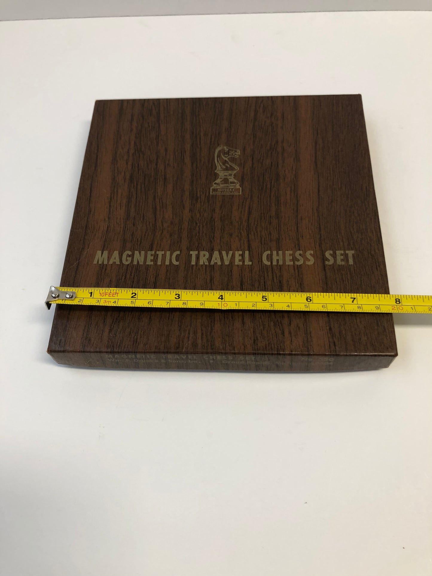Vintage Drueke Magnetic Travel Chess Set