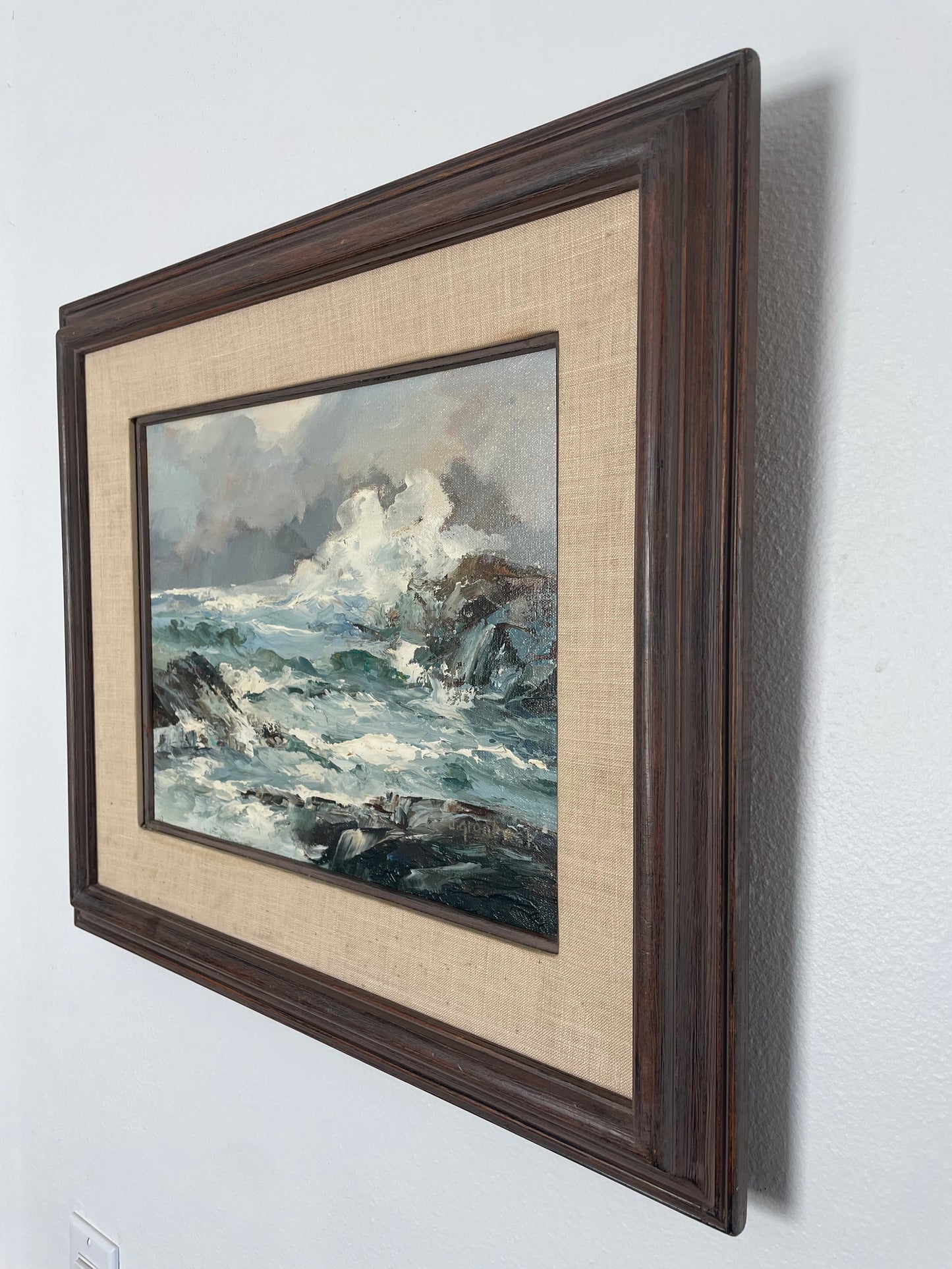 Jean Gronbeck California Seascape Foggy Horizon