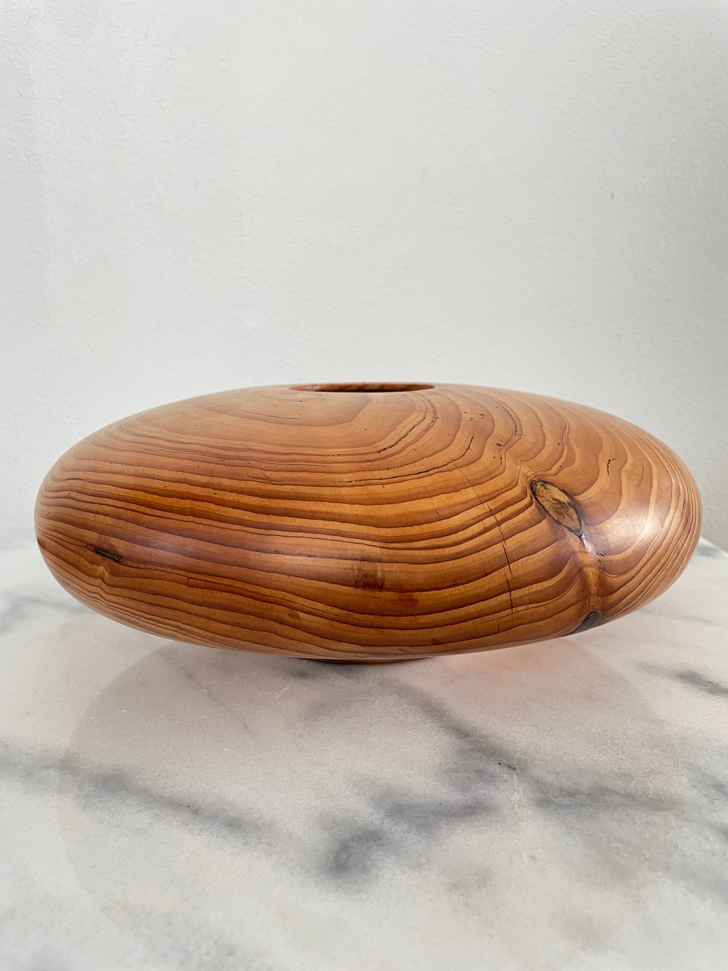 Late 20th Century Moulthrop Style Hand Turned Wood Vessel