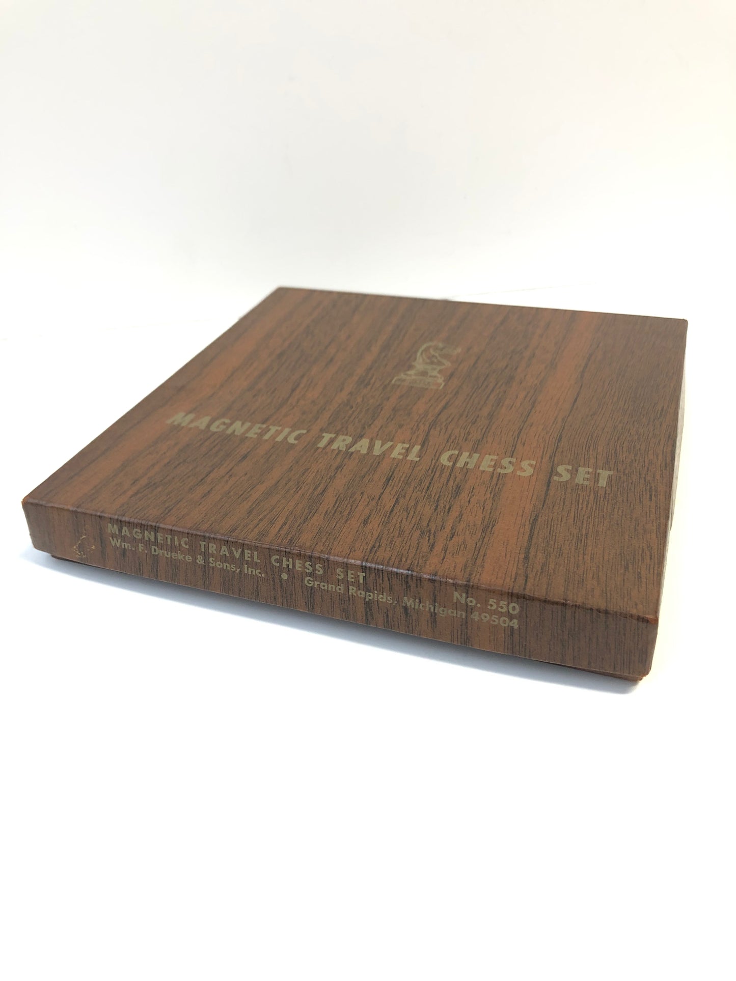 Vintage Drueke Magnetic Travel Chess Set