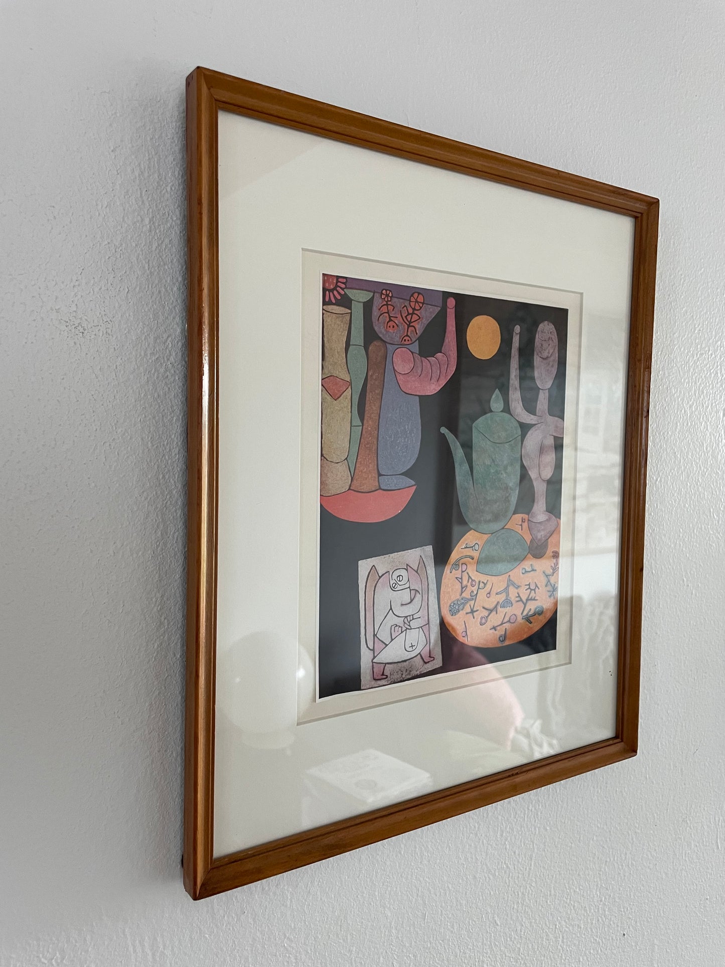 "Still Life" by Paul Klee Framed Print