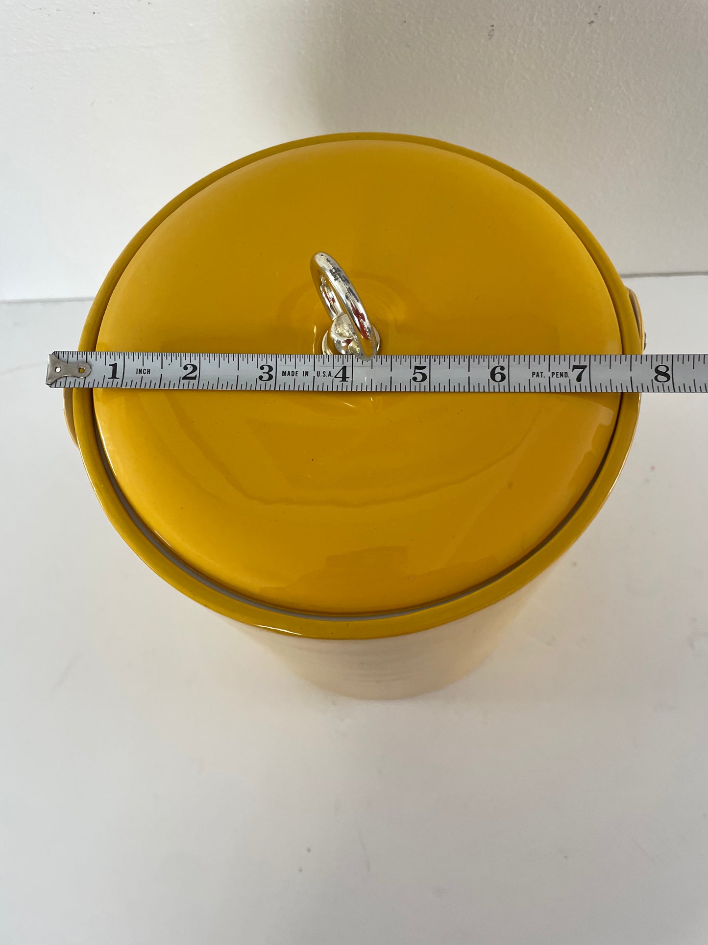 Georges Briard Mid-Century Yellow Ice Bucket