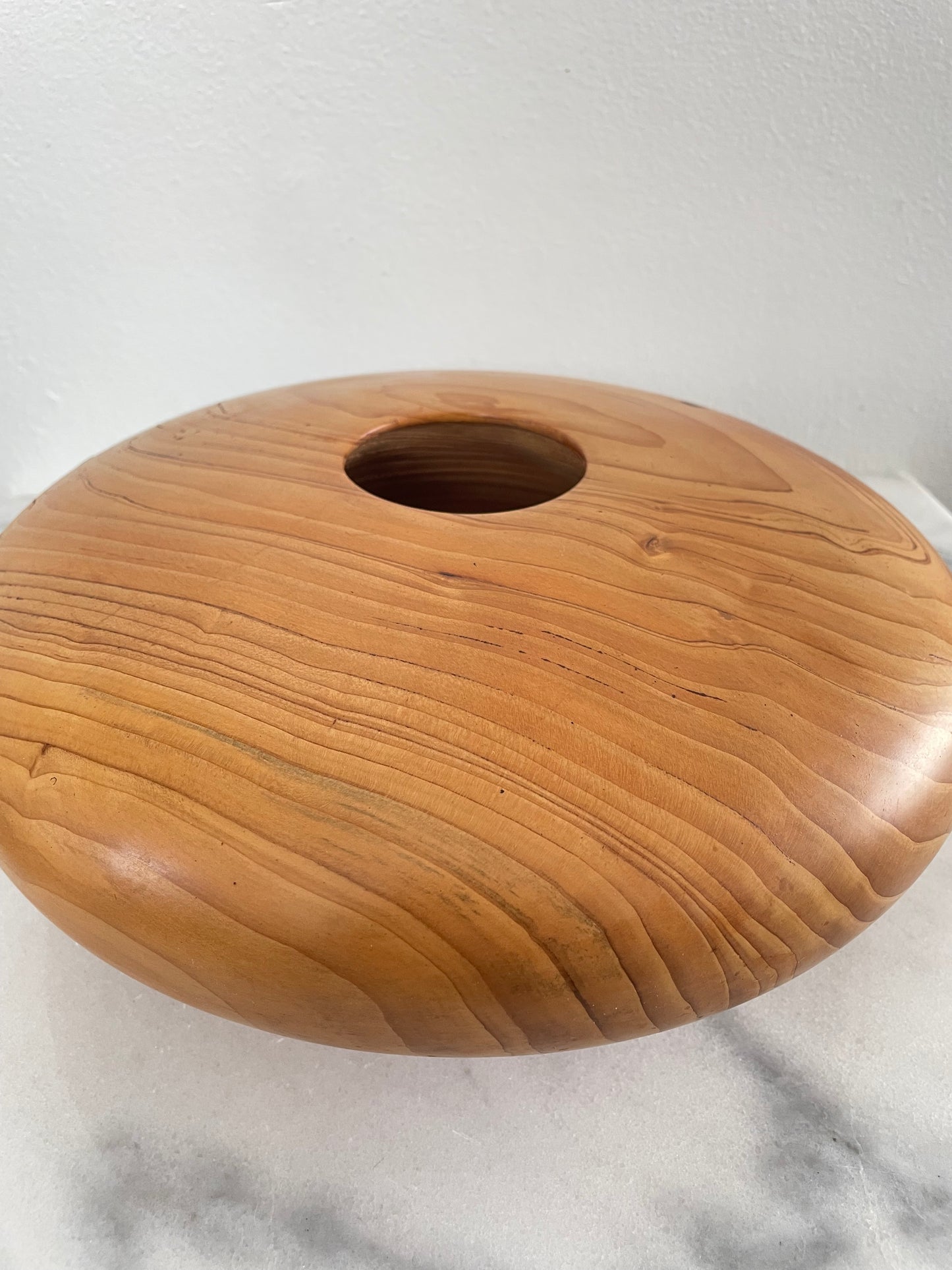 Late 20th Century Moulthrop Style Hand Turned Wood Vessel