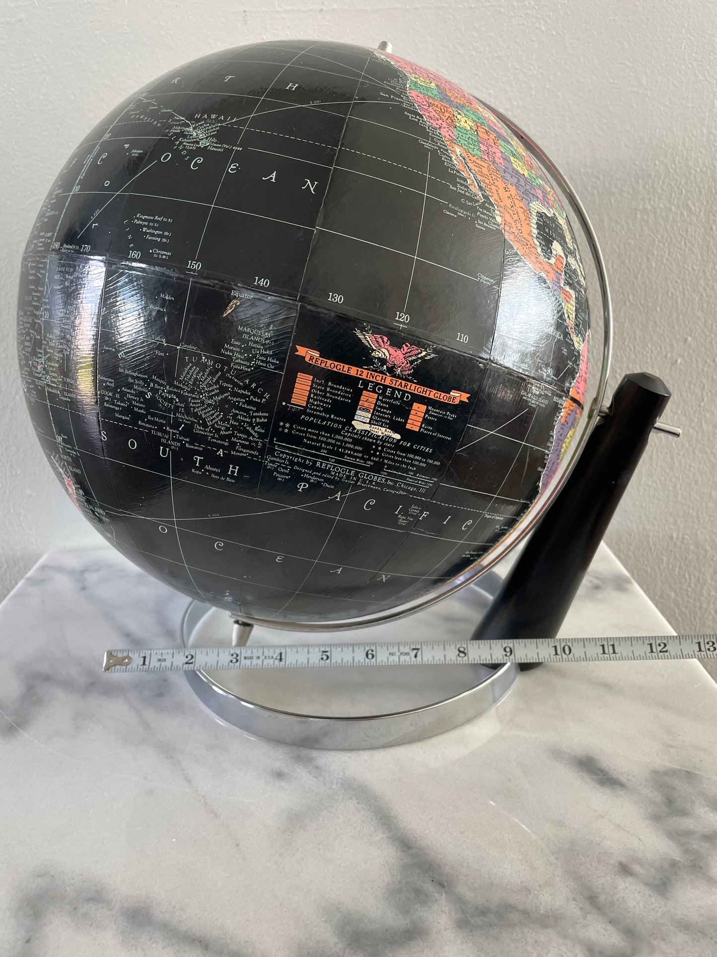 1961 Mid-Century Replogle Starlight Globe