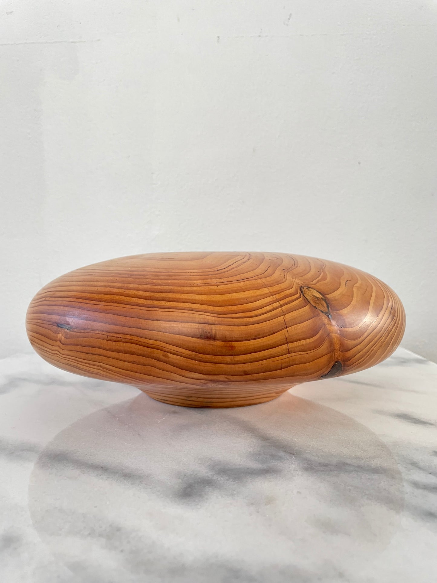 Late 20th Century Moulthrop Style Hand Turned Wood Vessel