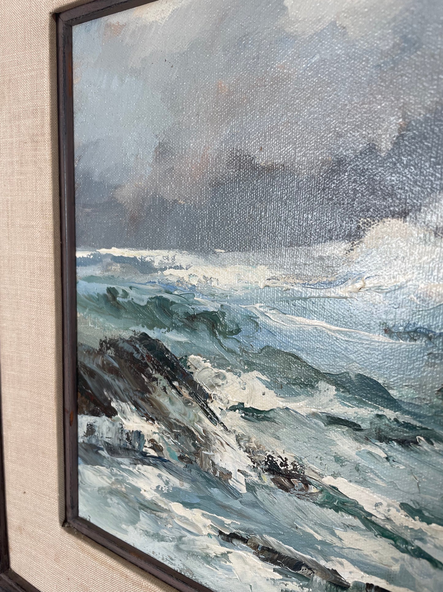 Jean Gronbeck California Seascape Foggy Horizon
