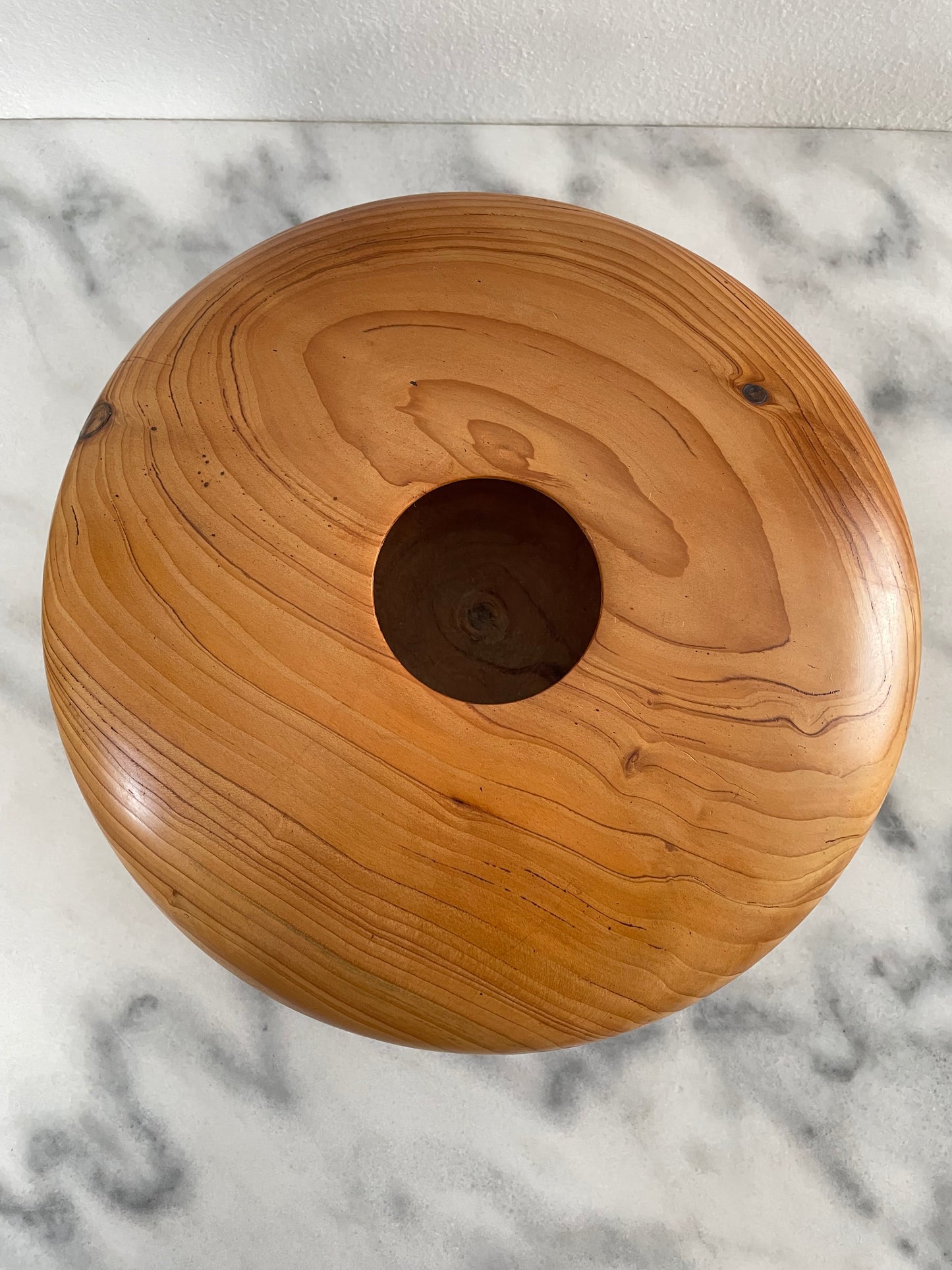 Late 20th Century Moulthrop Style Hand Turned Wood Vessel