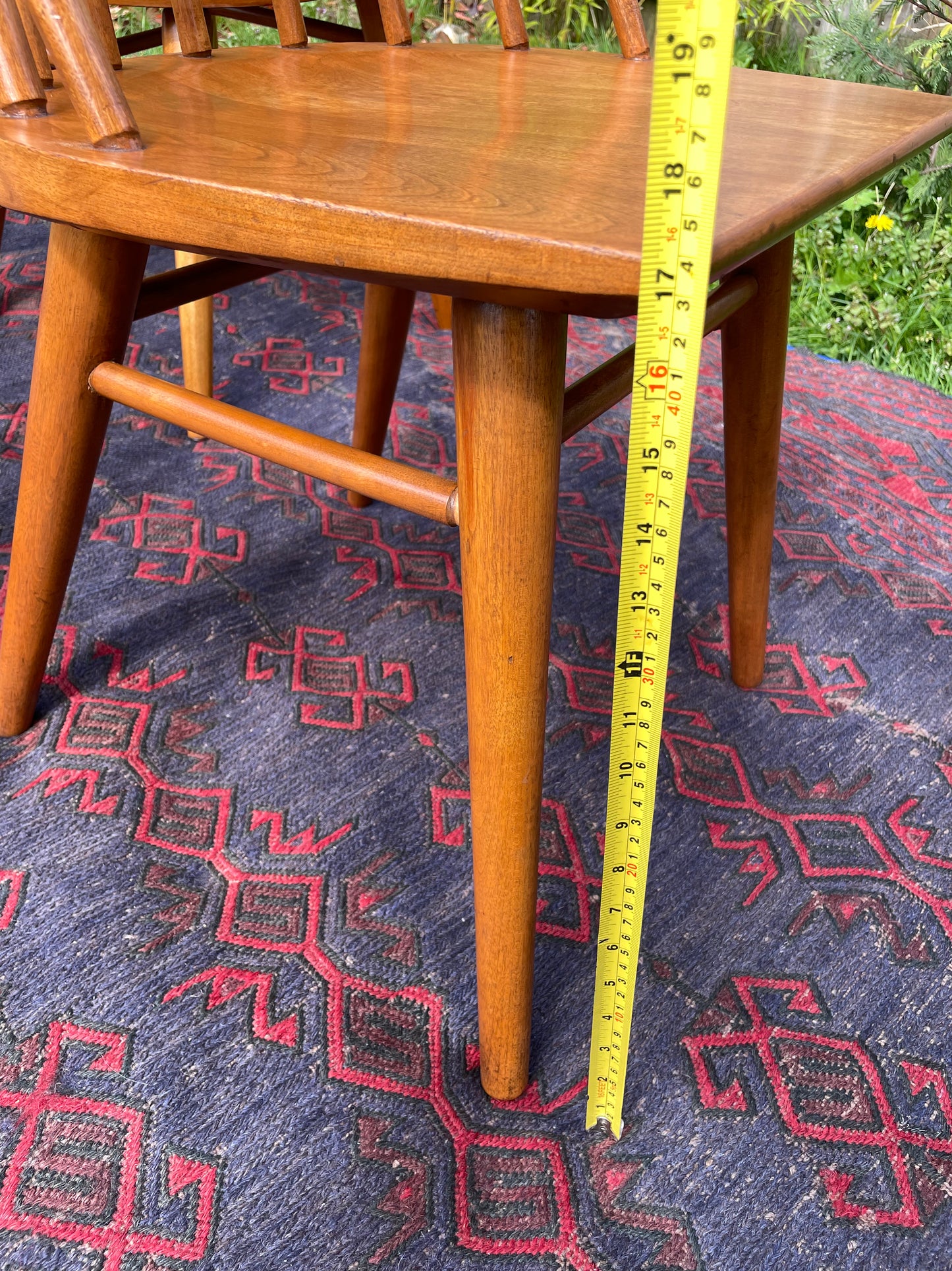 Mid 20th Century Leslie Diamond for Conant Ball Windsor Dining Chairs - Set of 4
