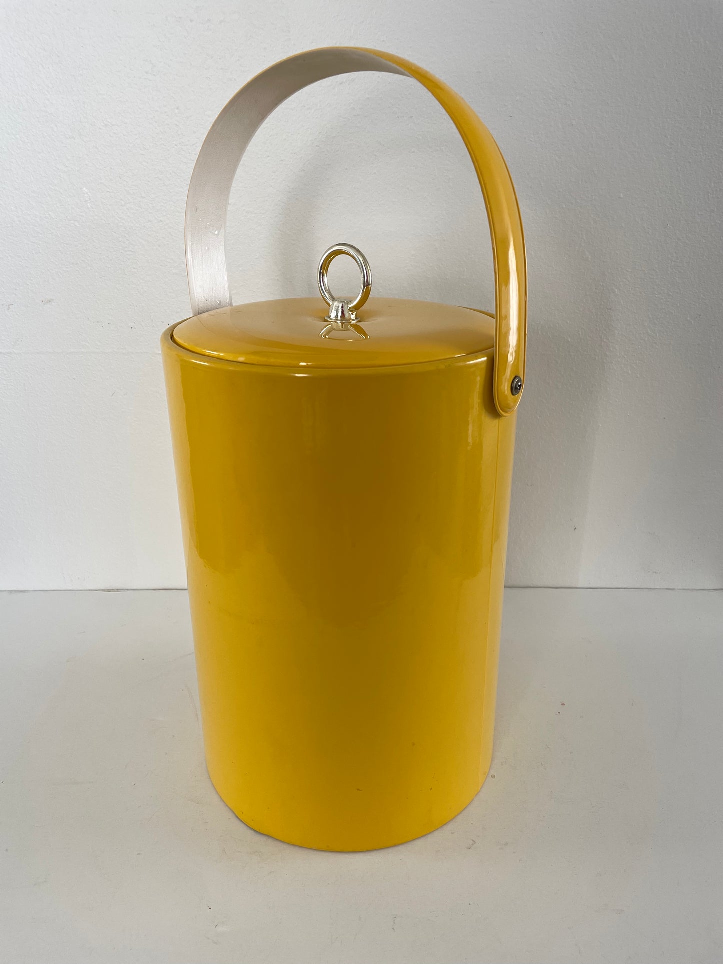 Georges Briard Mid-Century Yellow Ice Bucket
