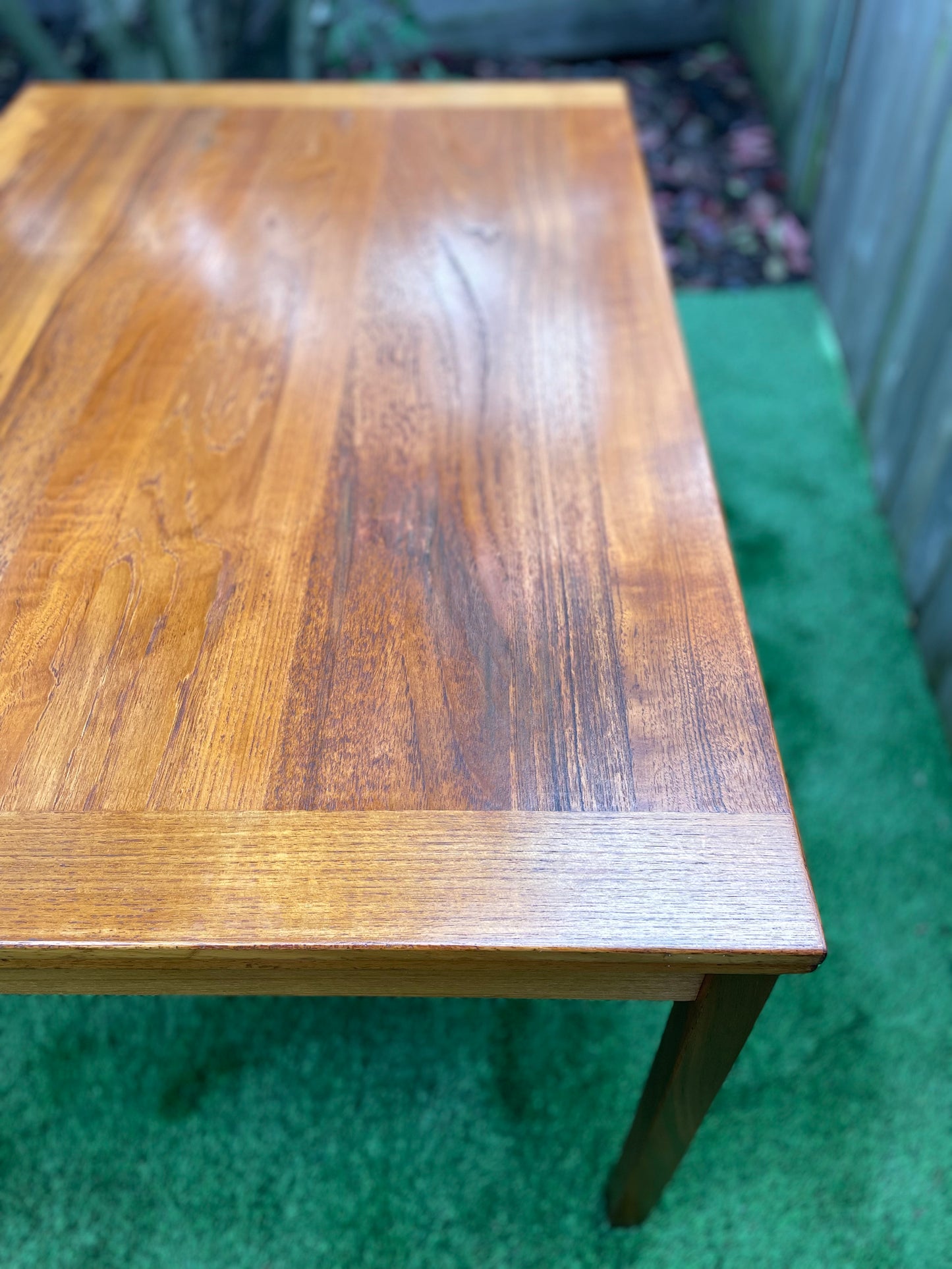 Mid 20th Century Mid-Century Danish Modern Teak Extendable Dining Table