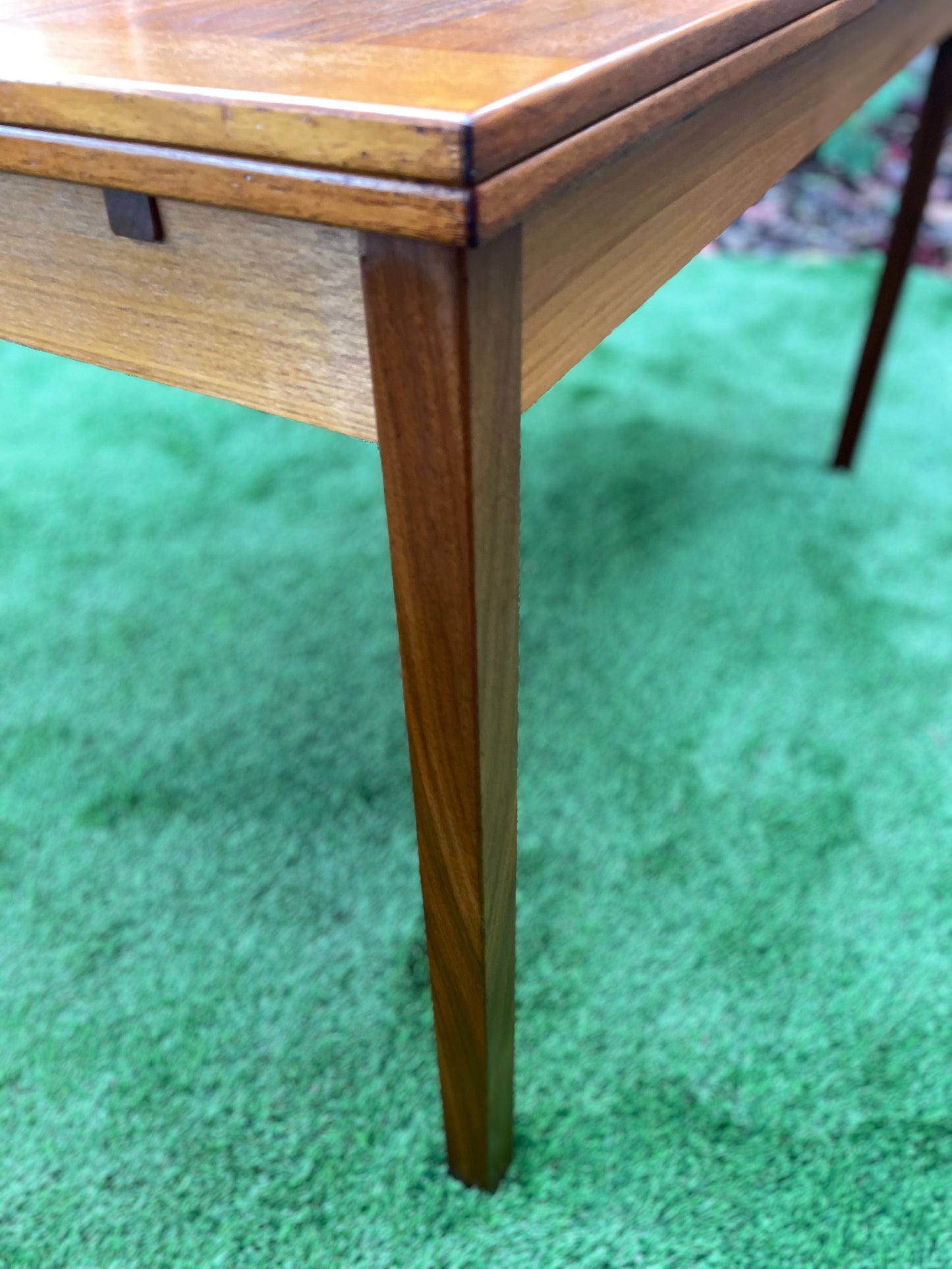 Mid 20th Century Mid-Century Danish Modern Teak Extendable Dining Table