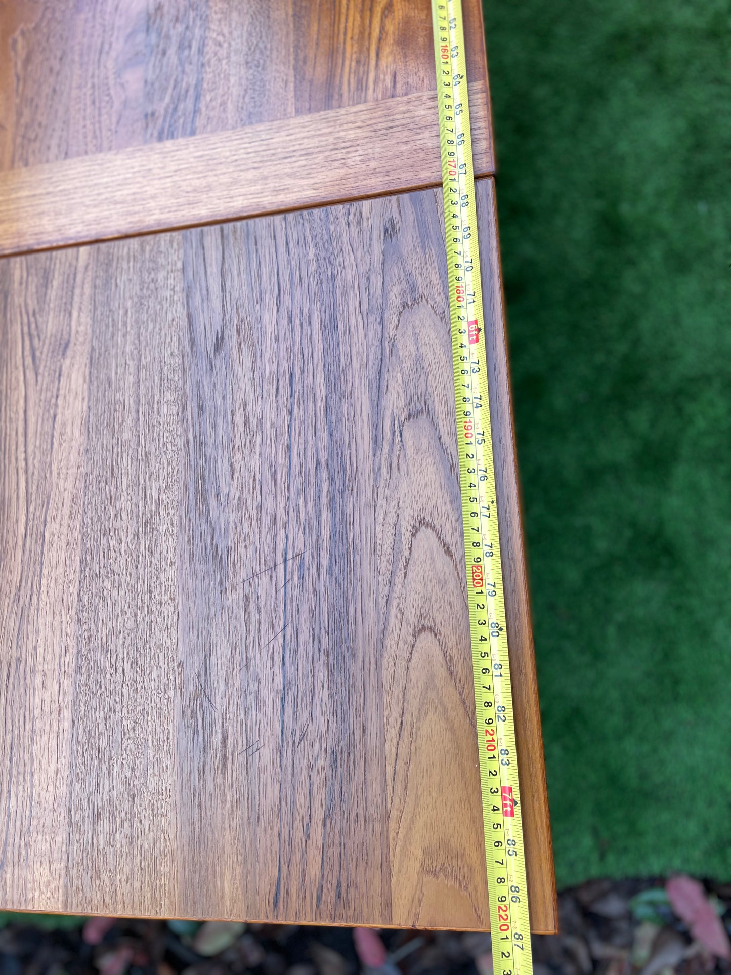 Mid 20th Century Mid-Century Danish Modern Teak Extendable Dining Table