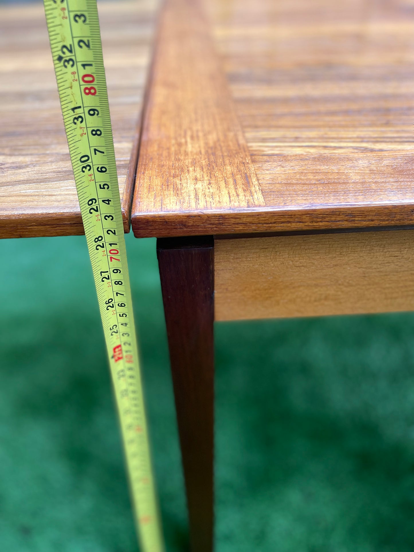 Mid 20th Century Mid-Century Danish Modern Teak Extendable Dining Table