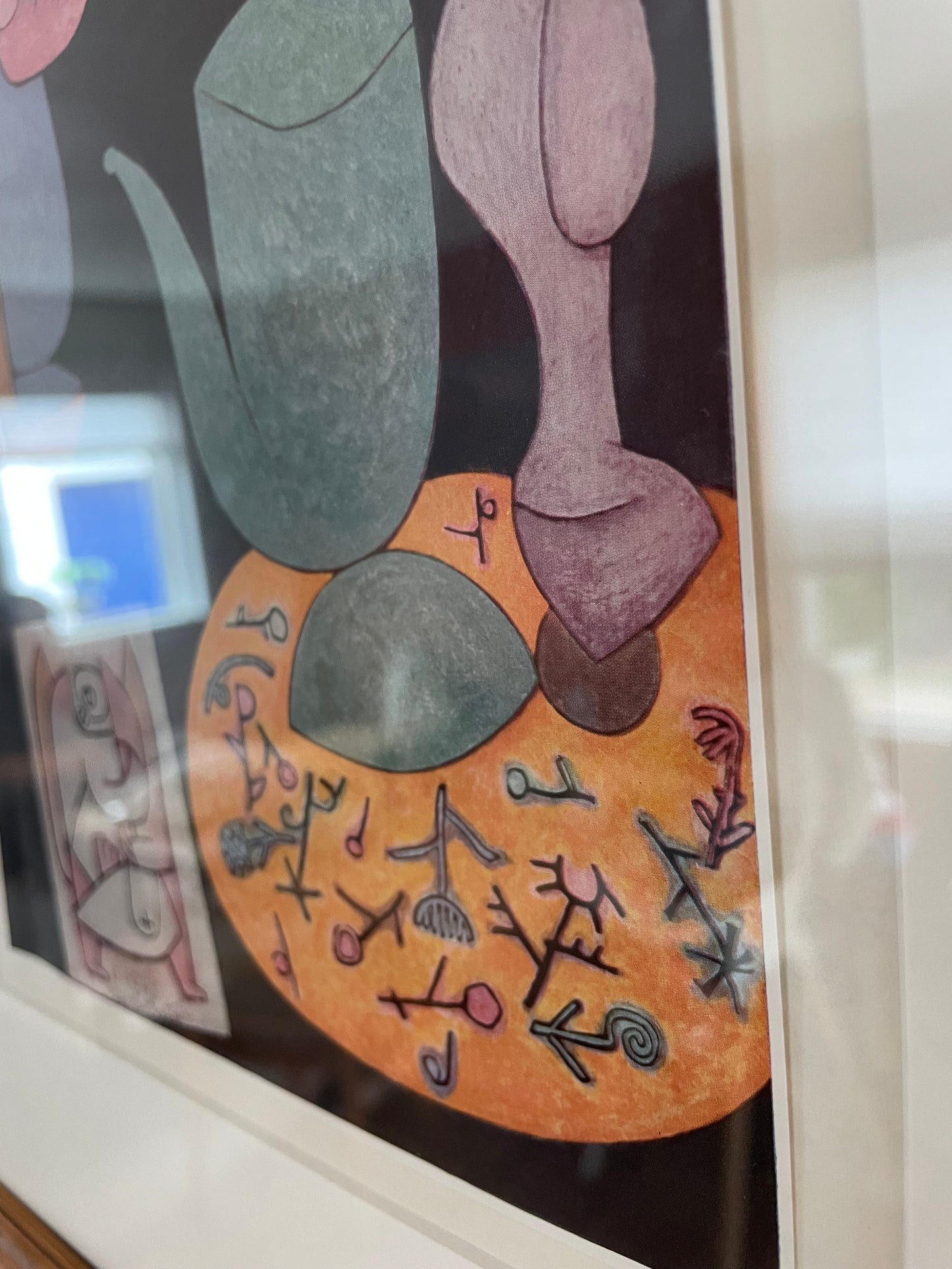 "Still Life" by Paul Klee Framed Print