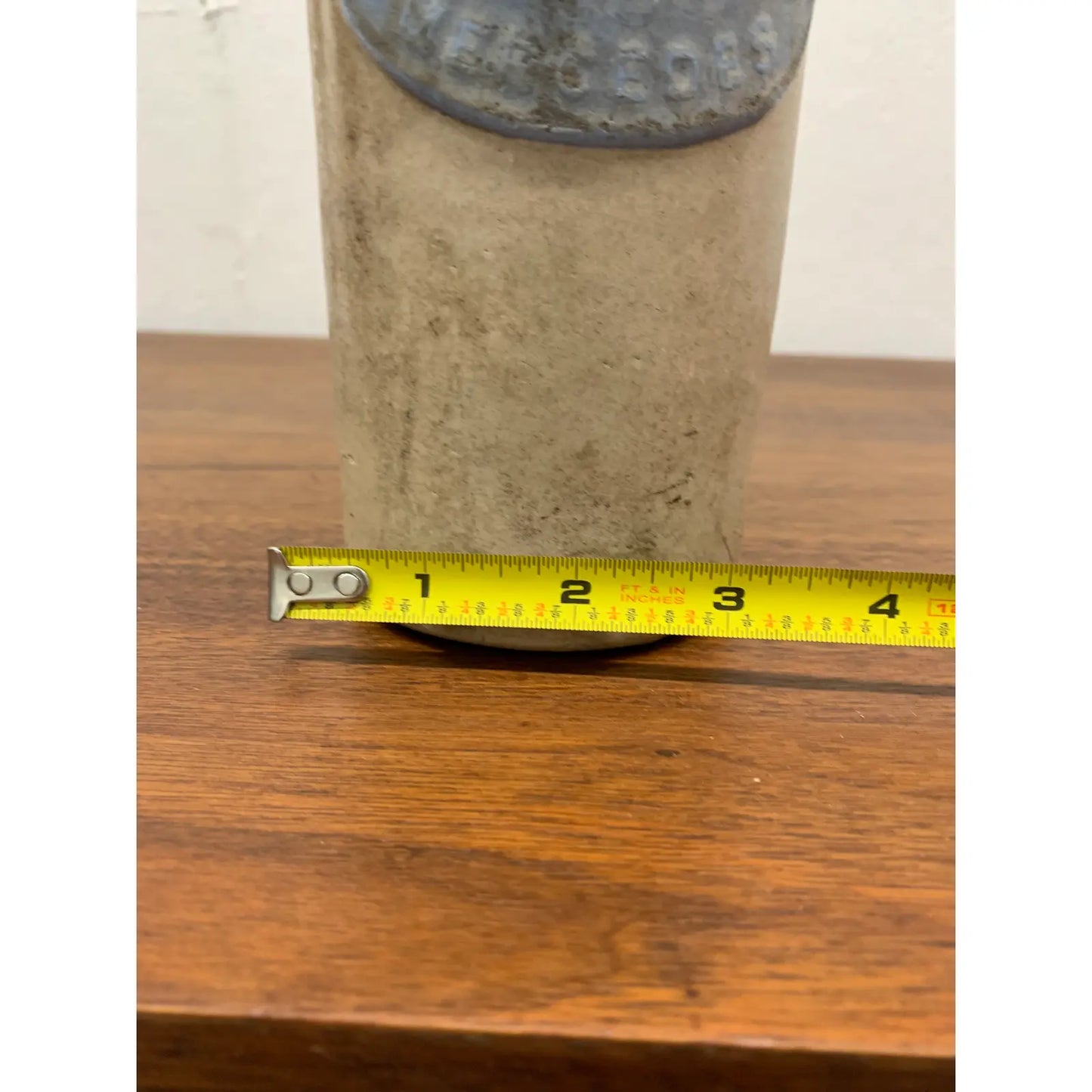 Antique Ceramic Beer Bottle From Argentina