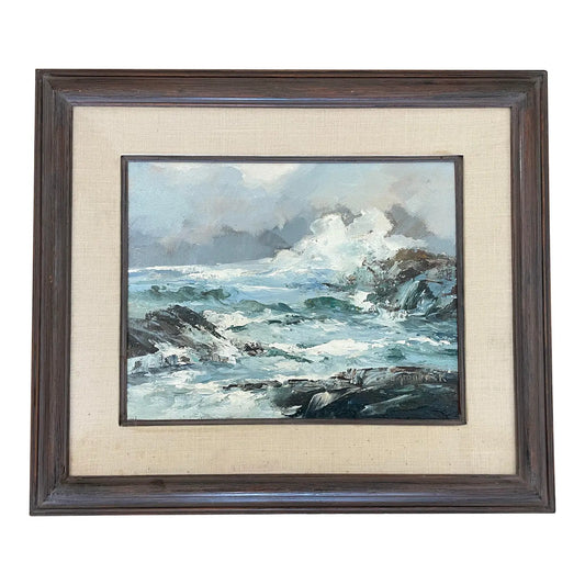 Jean Gronbeck California Seascape Foggy Horizon