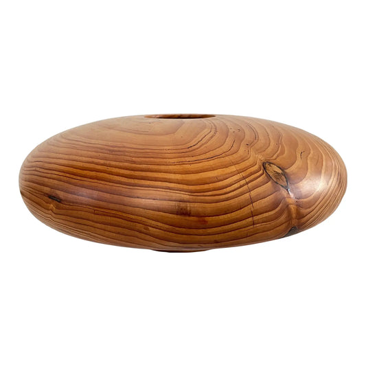 Late 20th Century Moulthrop Style Hand Turned Wood Vessel
