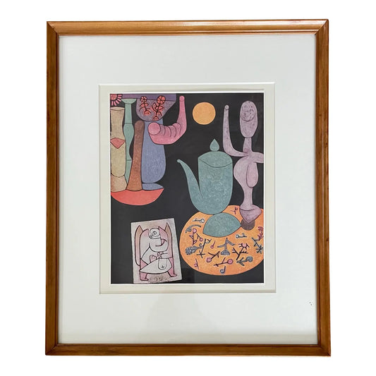 "Still Life" by Paul Klee Framed Print