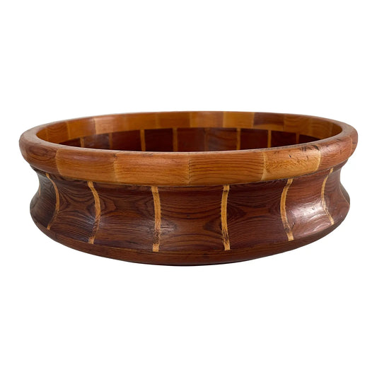 Vintage California Redwood Bowl Standard Specialty Co. San Francisco