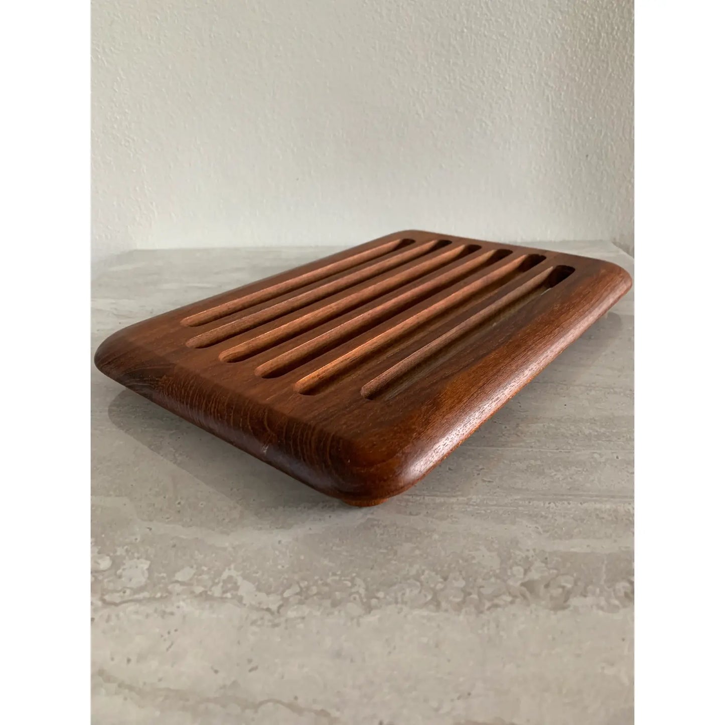Danish Modern Style Teak Wood Trivet