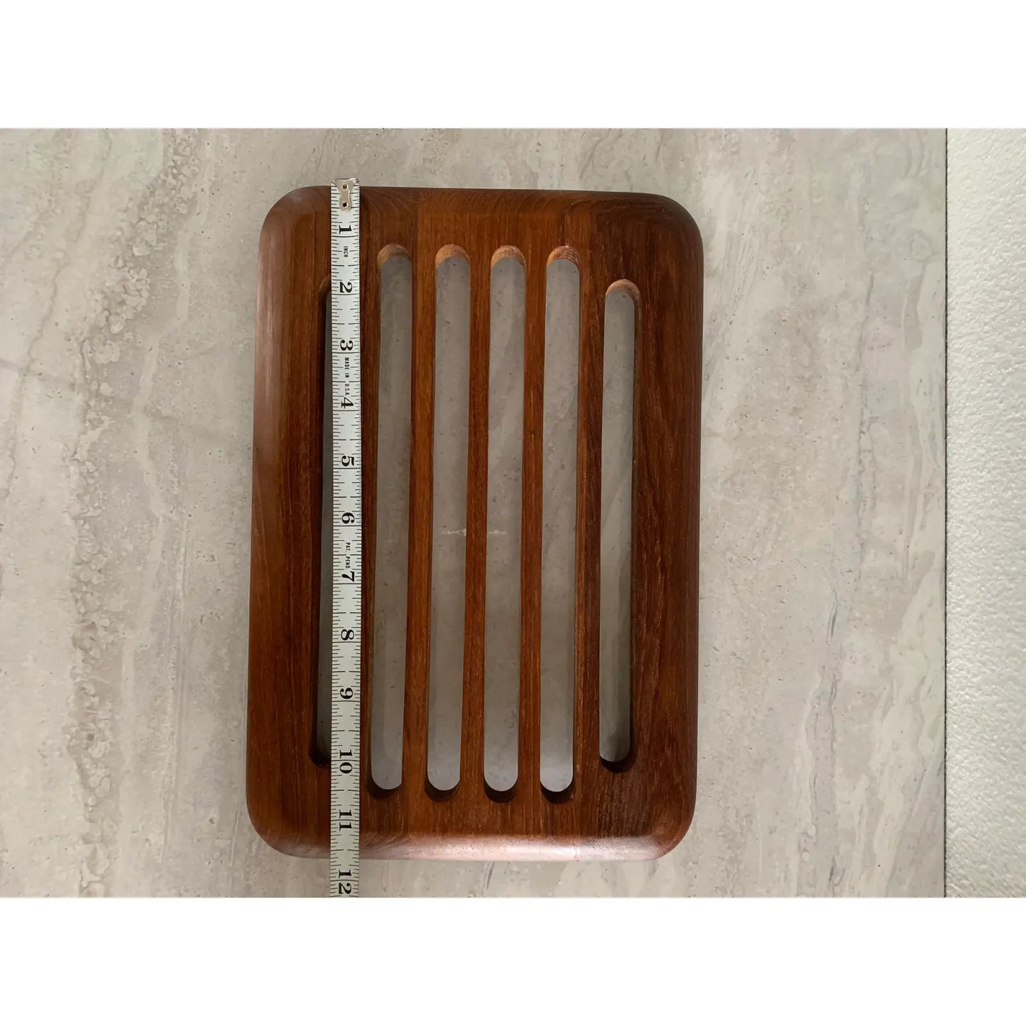 Danish Modern Style Teak Wood Trivet