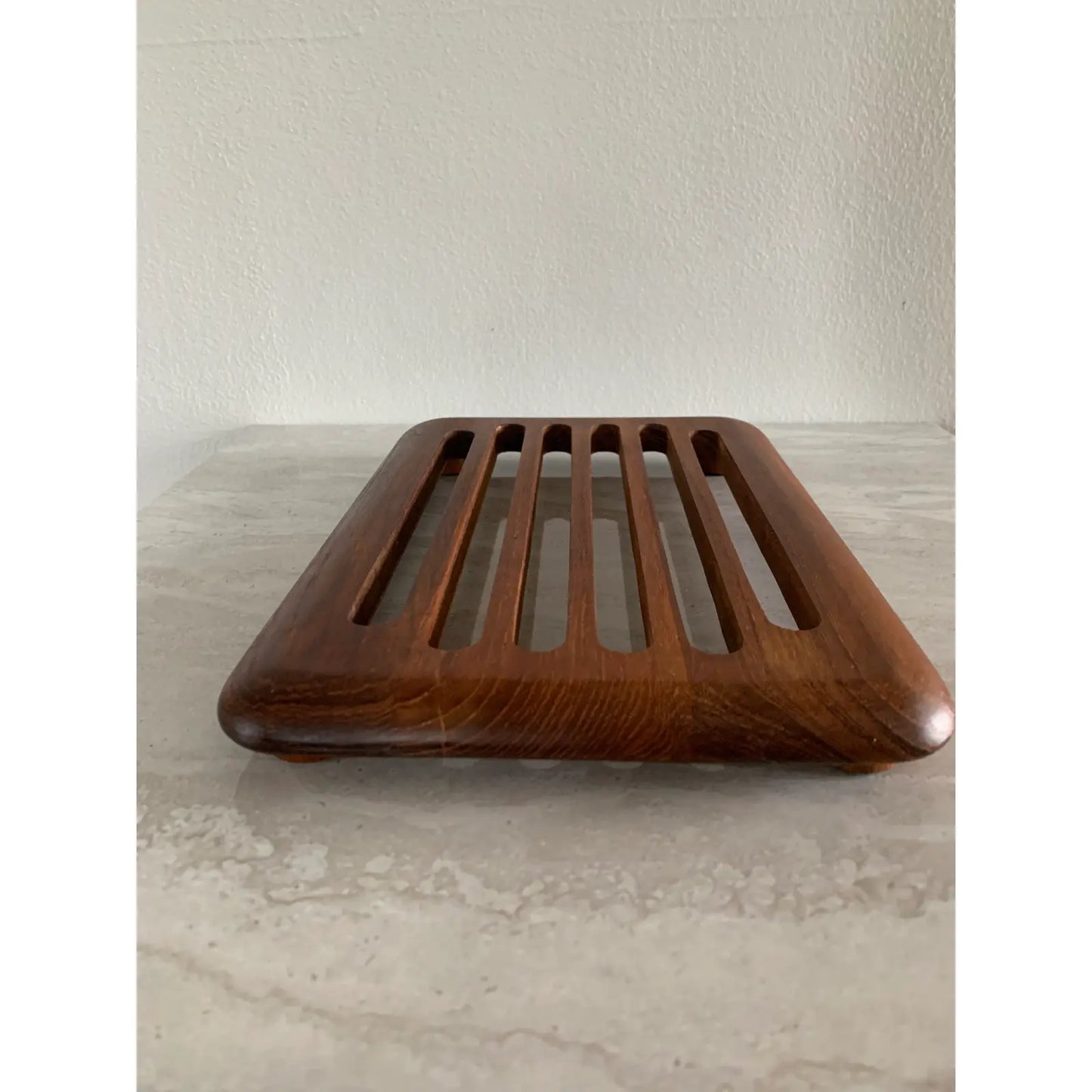 Danish Modern Style Teak Wood Trivet