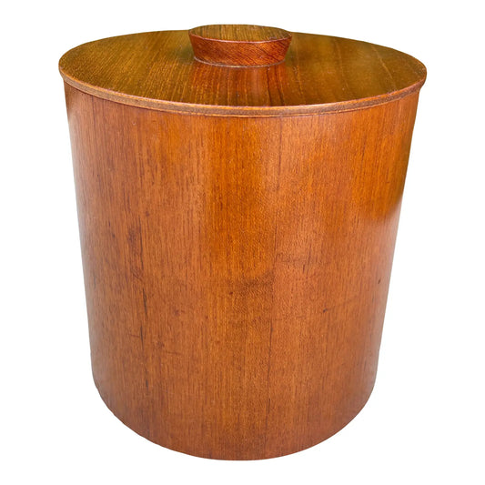 Vintage Danish Modern Teak Canister