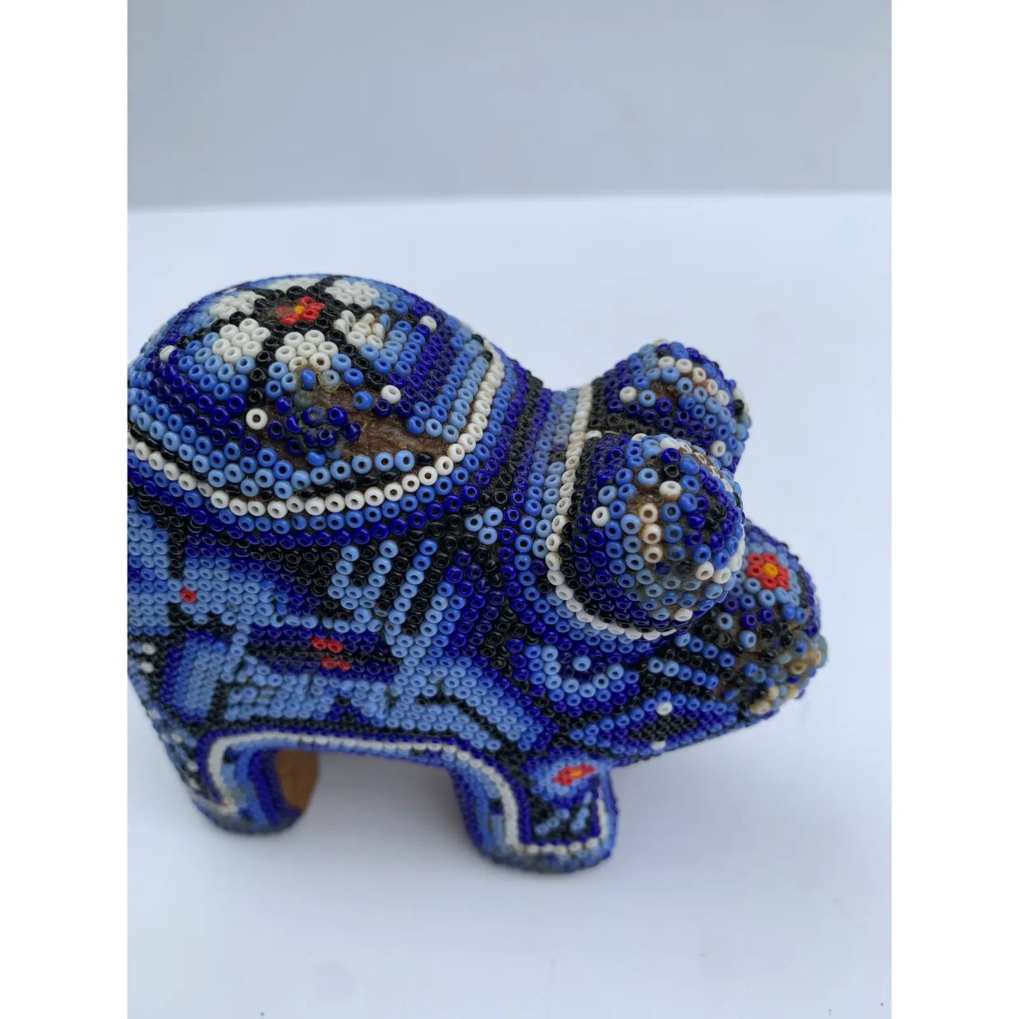 Vintage Mid 20th Century Mexican Huichol Beaded Figure