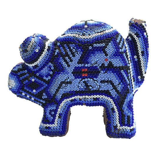 Vintage Mid 20th Century Mexican Huichol Beaded Figure