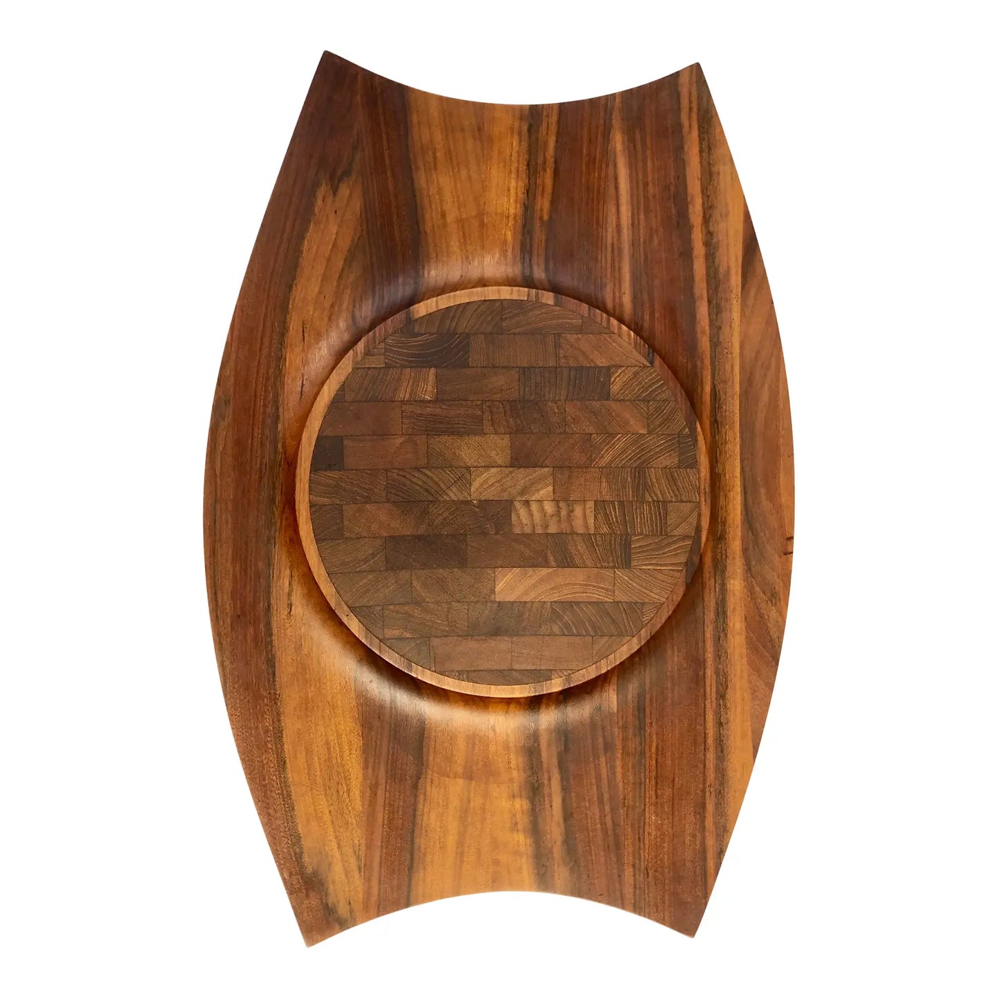 1960s Jens Quistgaard Ihq Woods Mutenye Tray for Dansk Designs Denmark