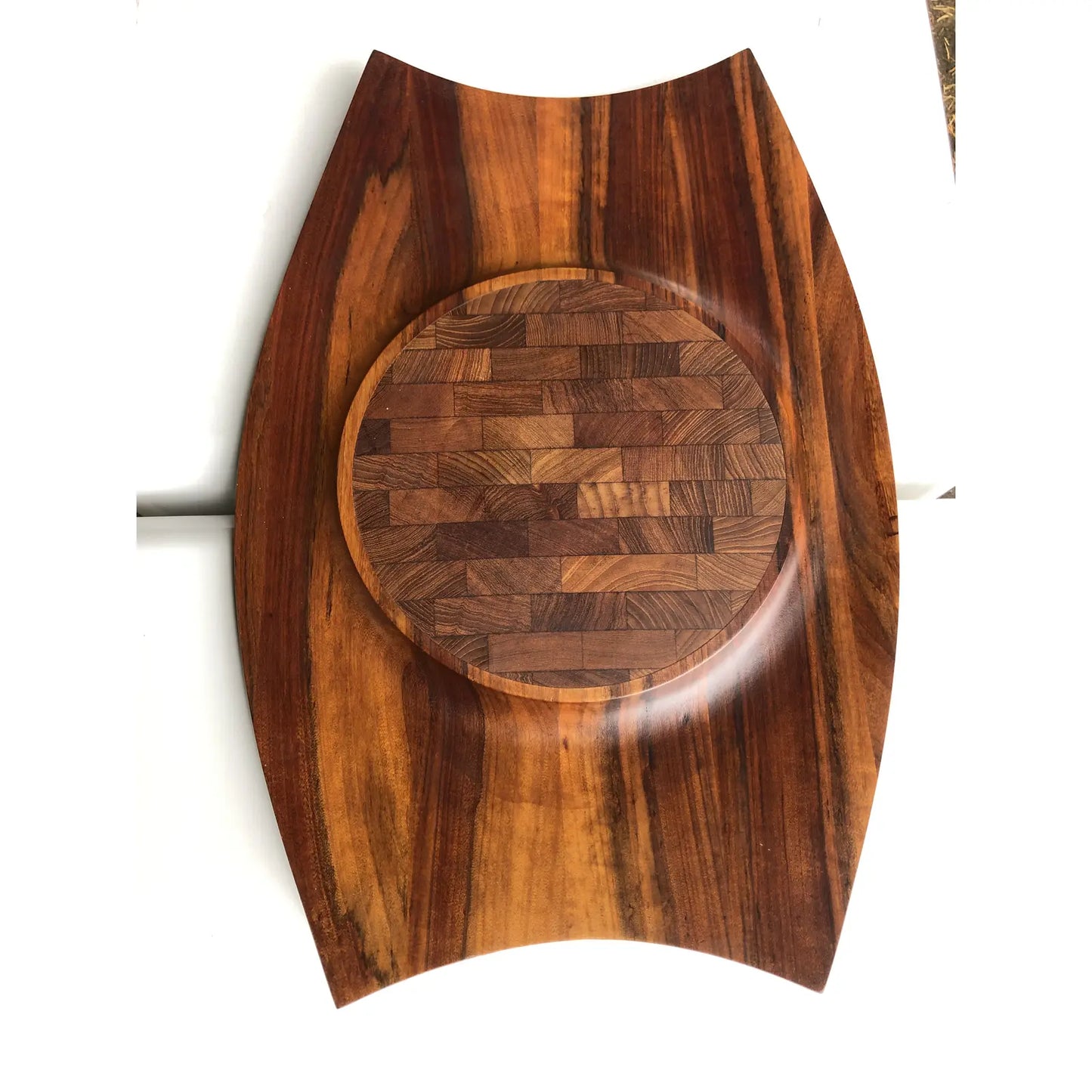 1960s Jens Quistgaard Ihq Woods Mutenye Tray for Dansk Designs Denmark