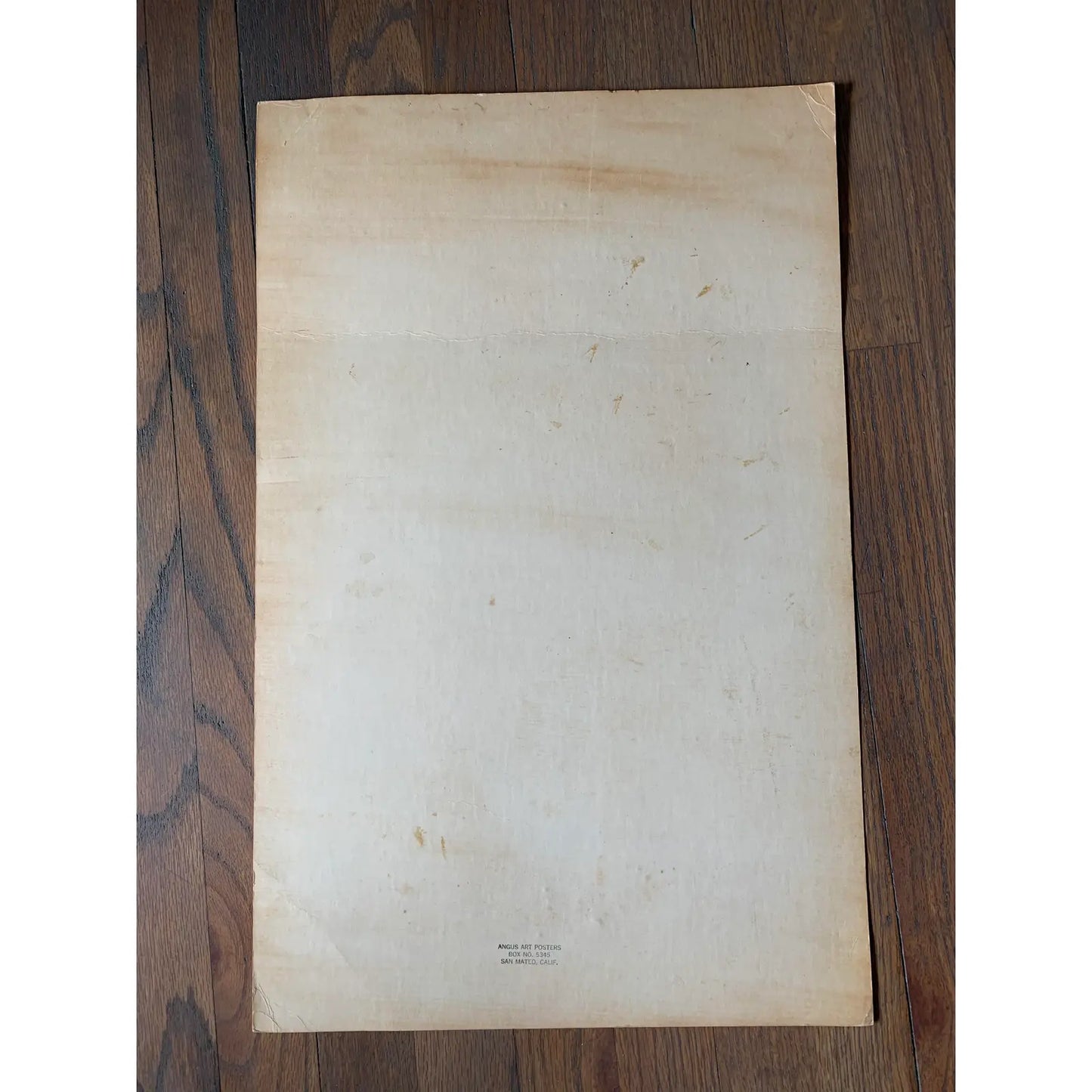 1970s "Peace" Boho Chic Abstract Figurative Poster