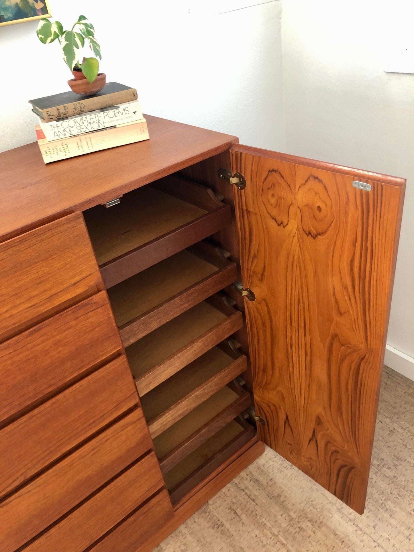 1970s Vinde Mobler Arne Wahl Iversen Mid Century Danish Modern Teak Gentleman's Chest