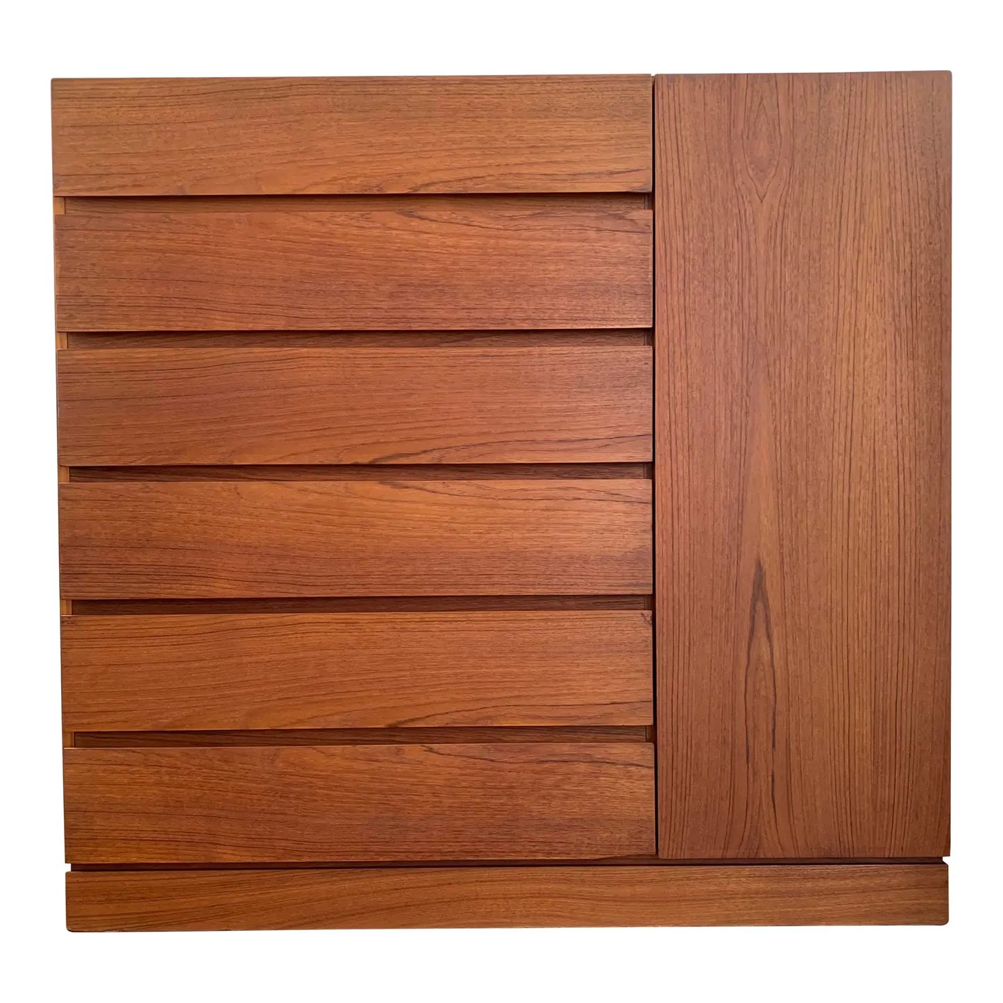 1970s Vinde Mobler Arne Wahl Iversen Mid Century Danish Modern Teak Gentleman's Chest