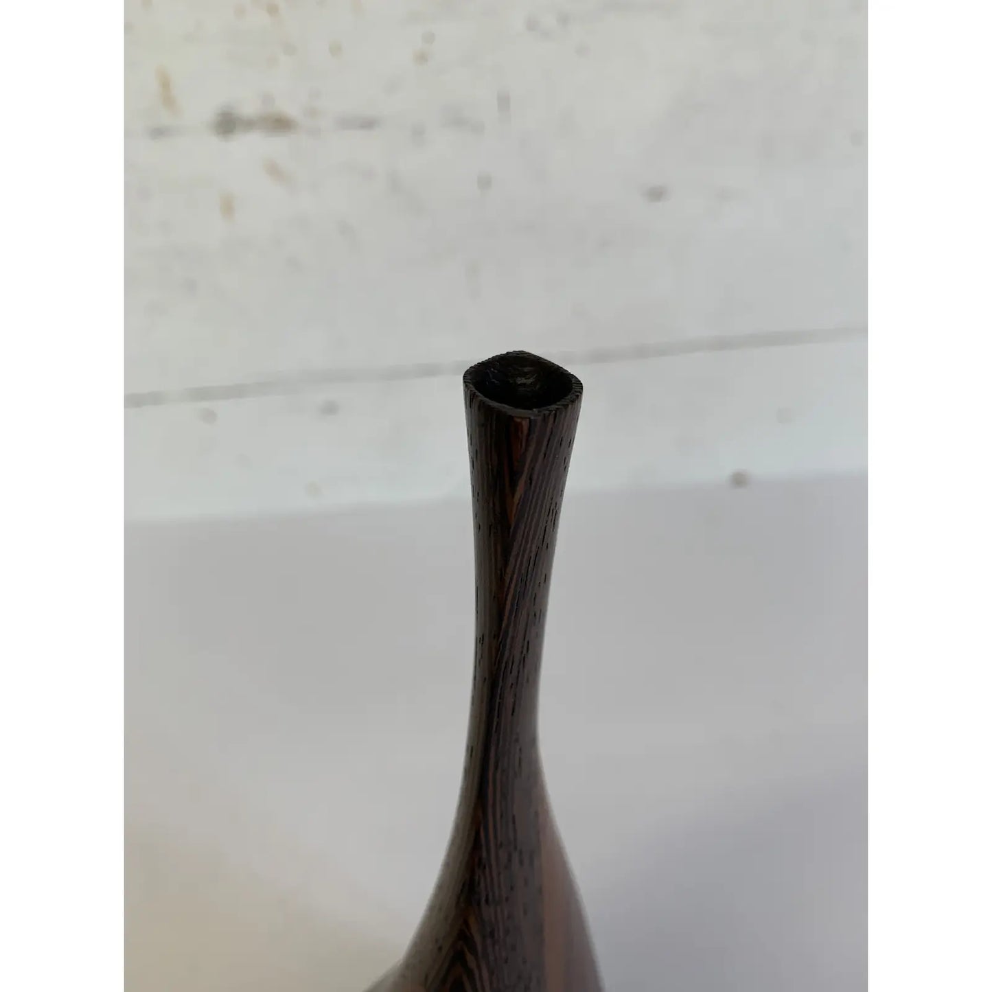 1975 Tom Tramel California Wood Artist Weedpot Vase