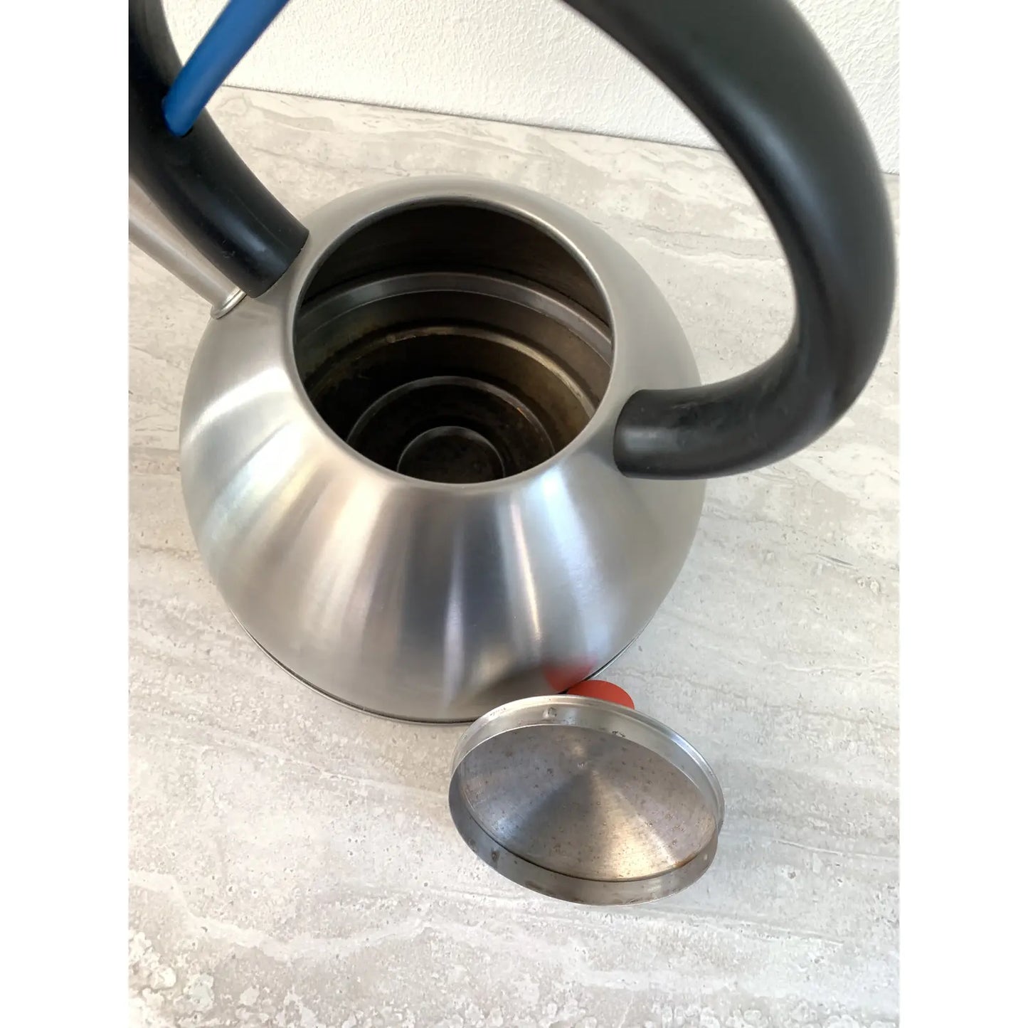 1980s Postmodern Memphis Style Tea Kettle