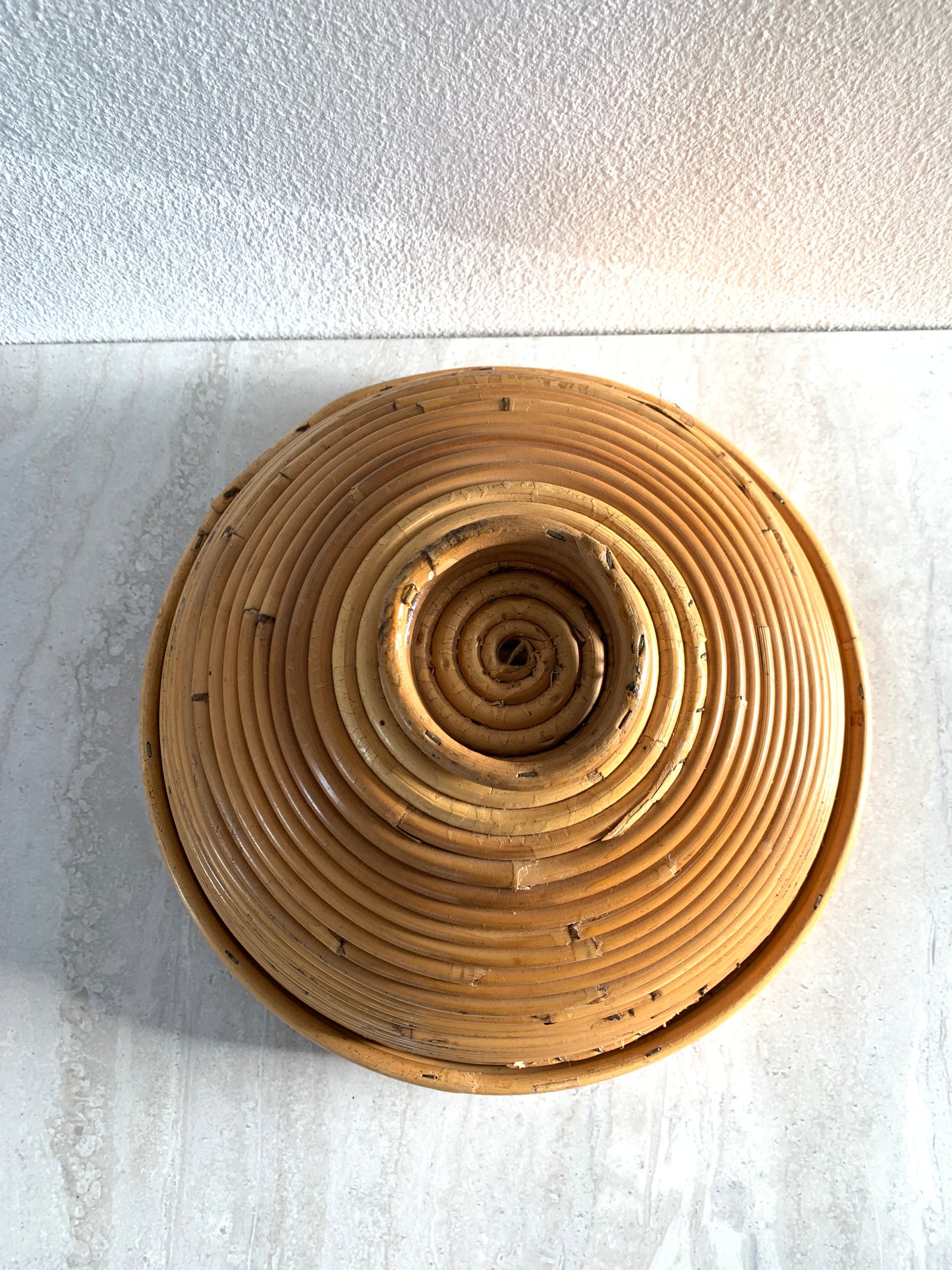 Gabriella Crespi Style Pencil Reed Tray With Lid