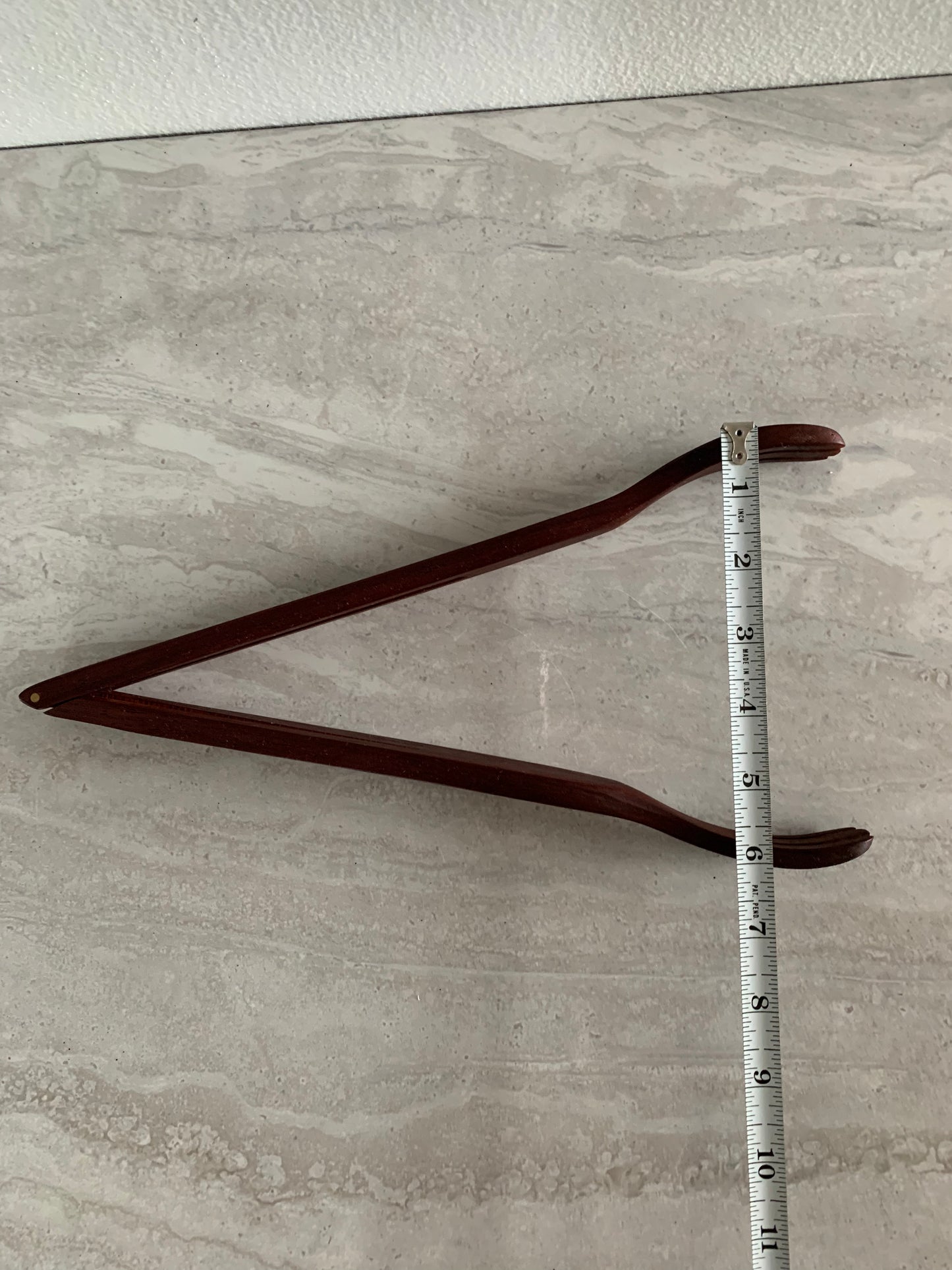 Mid-Century Modern Solid Rosewood Kitchen Tongs